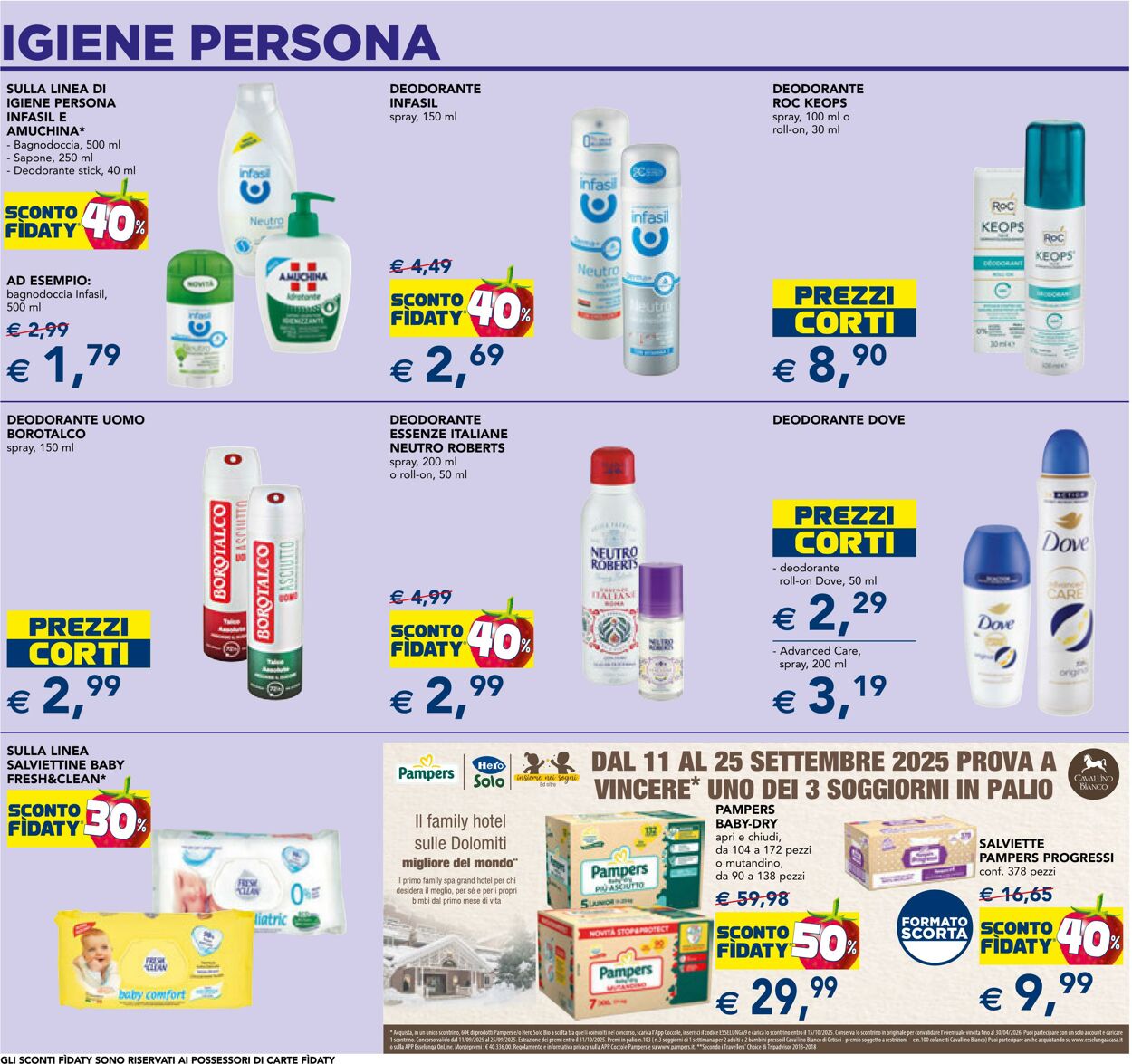 Volantino Esselunga 11.09.2025 - 25.09.2025