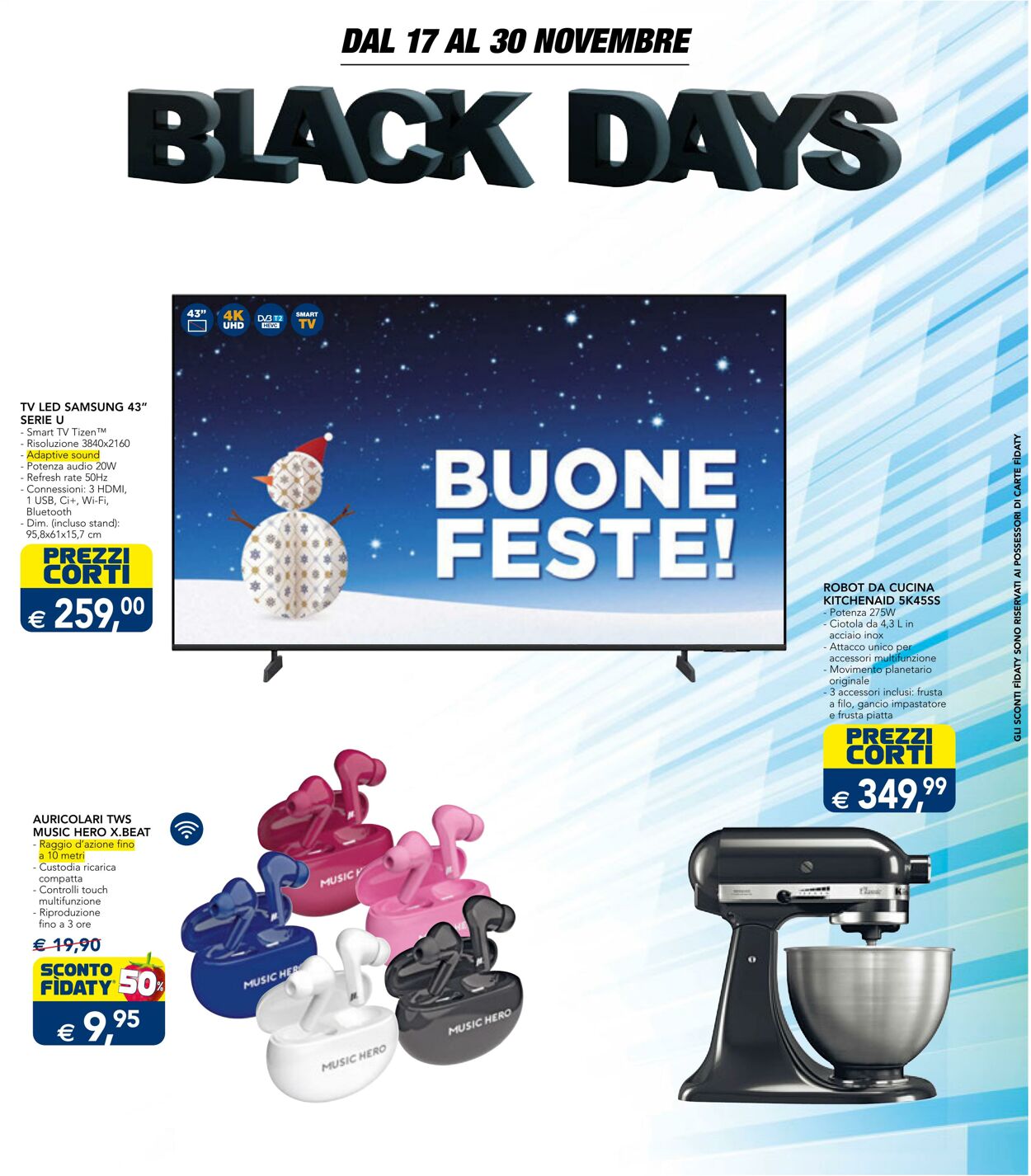 Volantino Esselunga 17.11.2025 - 30.11.2025