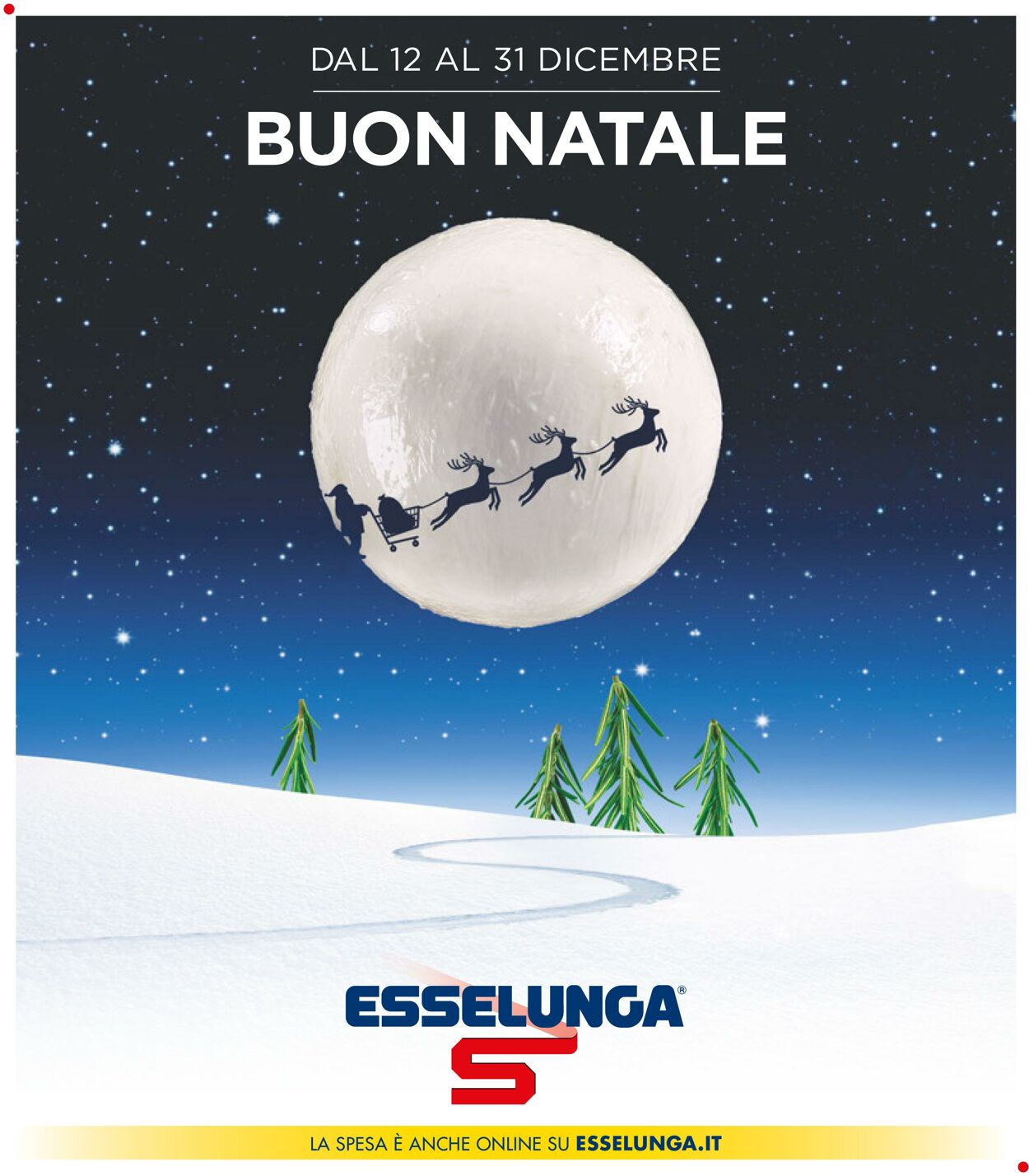 Volantino Esselunga 12.12.2024 - 31.12.2024