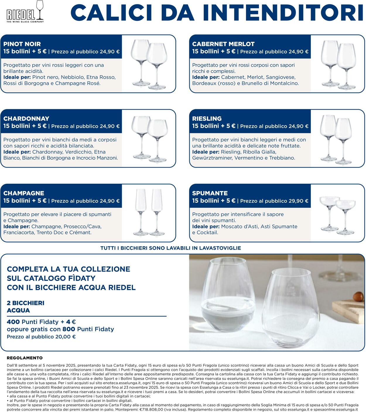 Volantino Esselunga 08.09.2025 - 05.10.2025