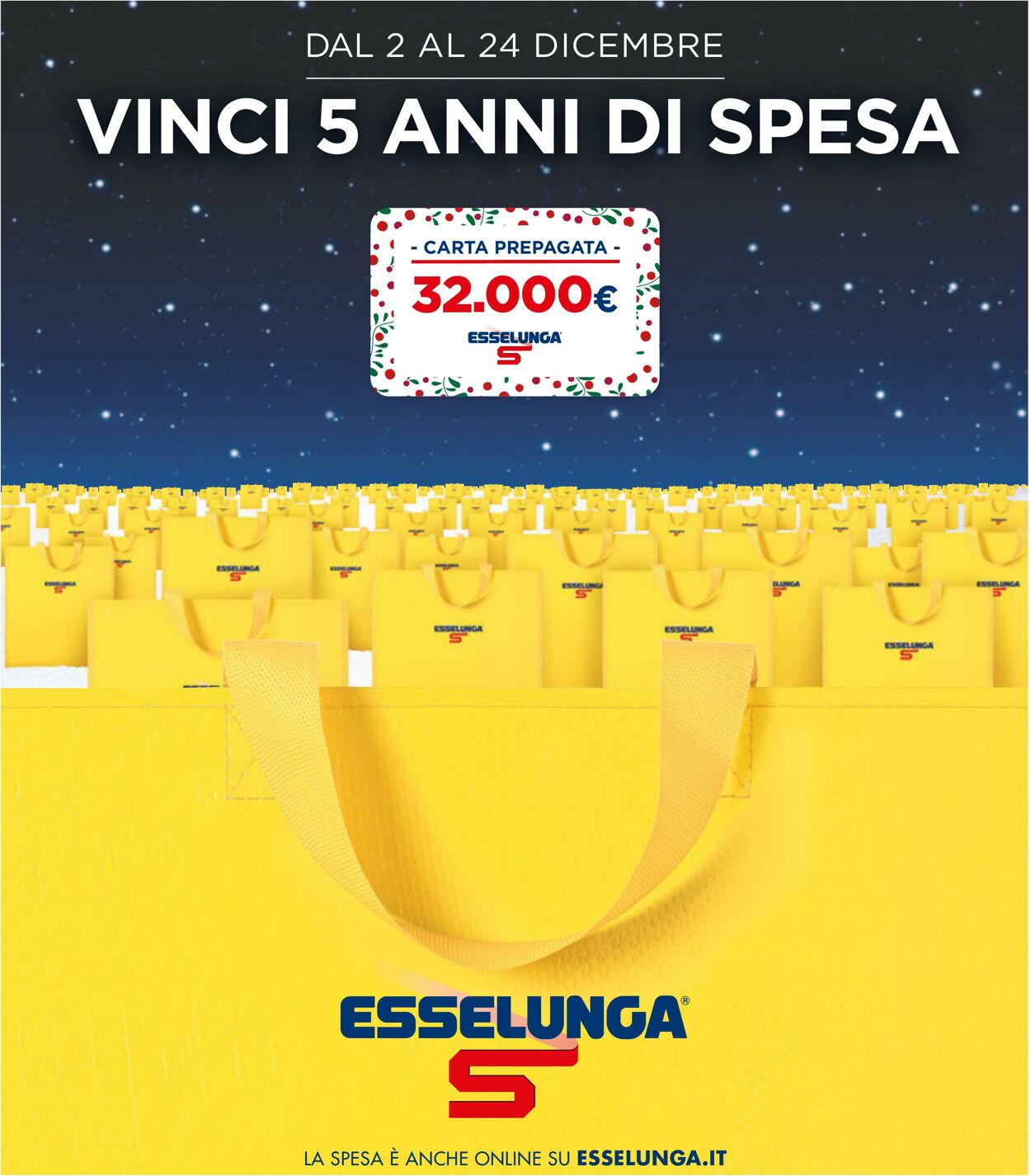 Volantino Esselunga 02.12.2024 - 24.12.2024