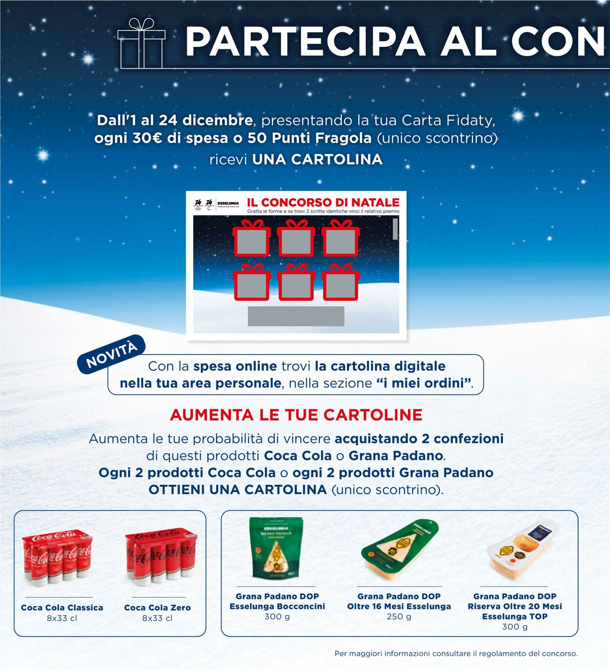 Volantino Esselunga 01.12.2025 - 24.12.2025