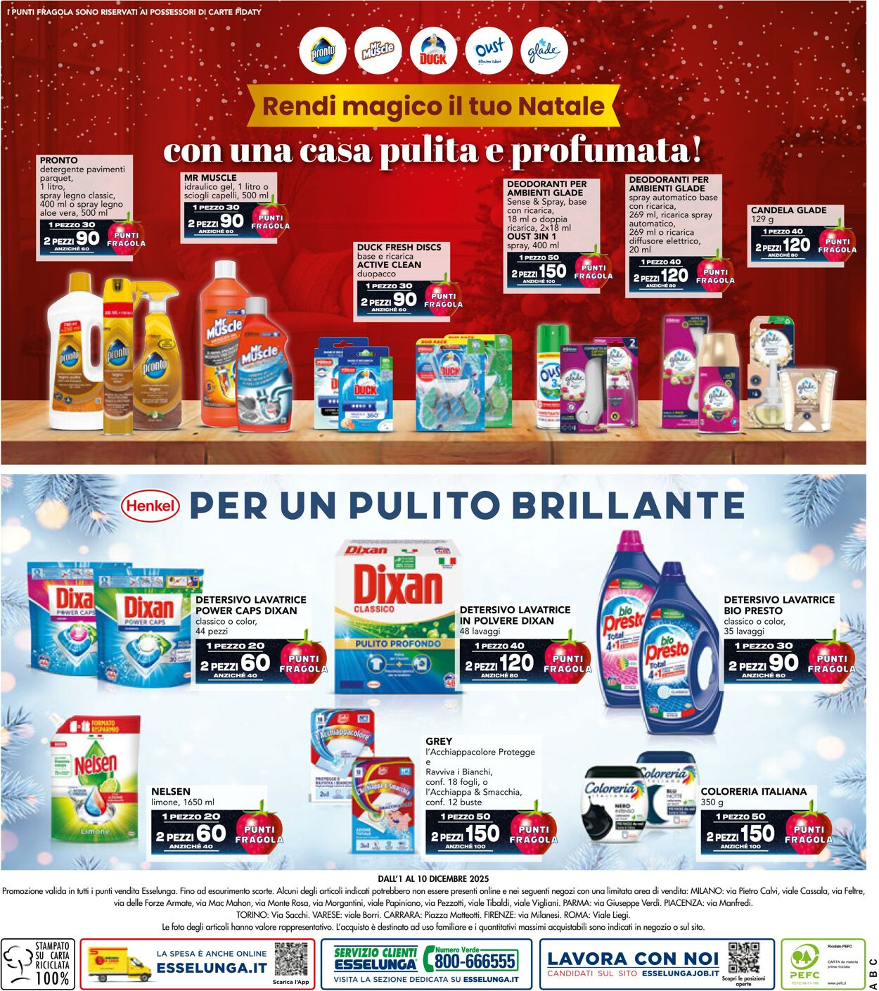 Volantino Esselunga 01.12.2025 - 24.12.2025