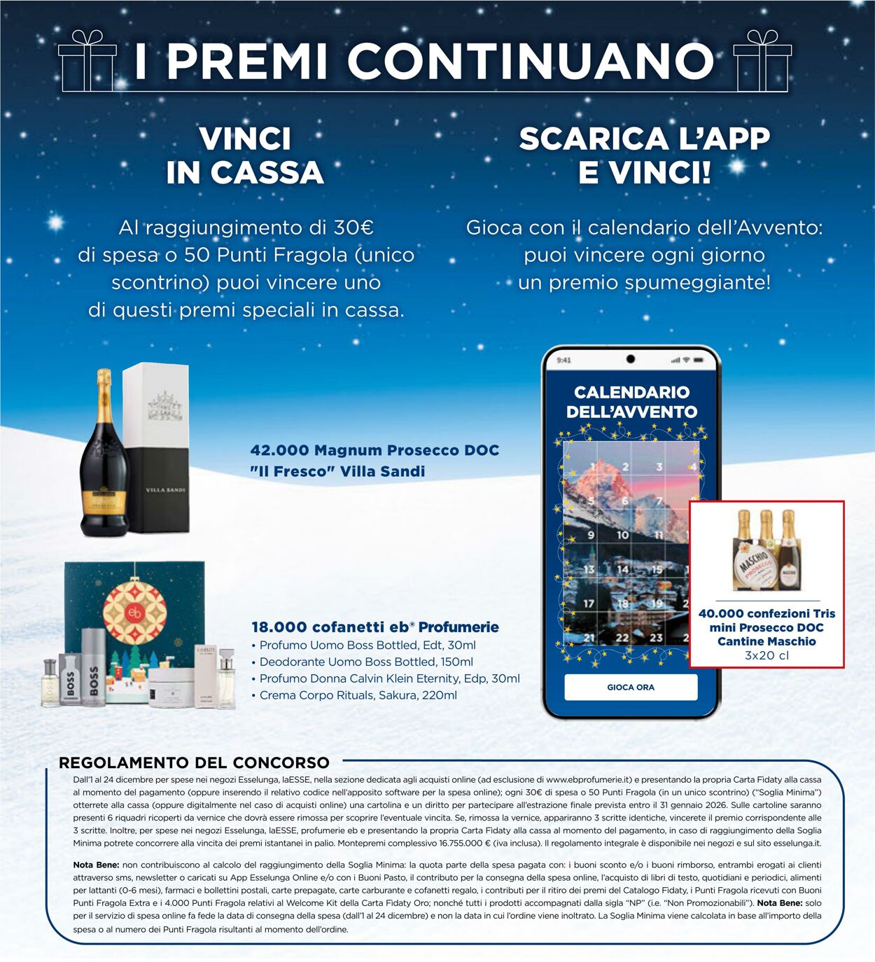 Volantino Esselunga 01.12.2025 - 24.12.2025