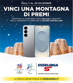 Volantino Esselunga 01.12.2025 - 24.12.2025