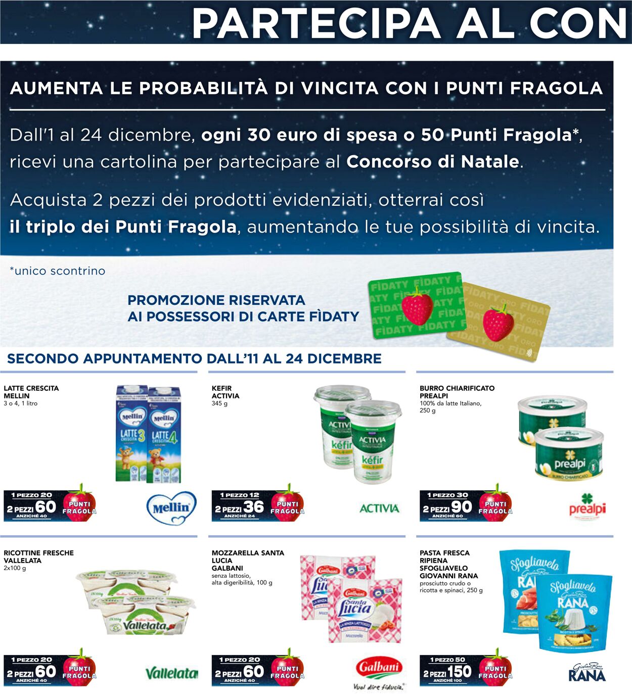 Volantino Esselunga 01.12.2025 - 24.12.2025