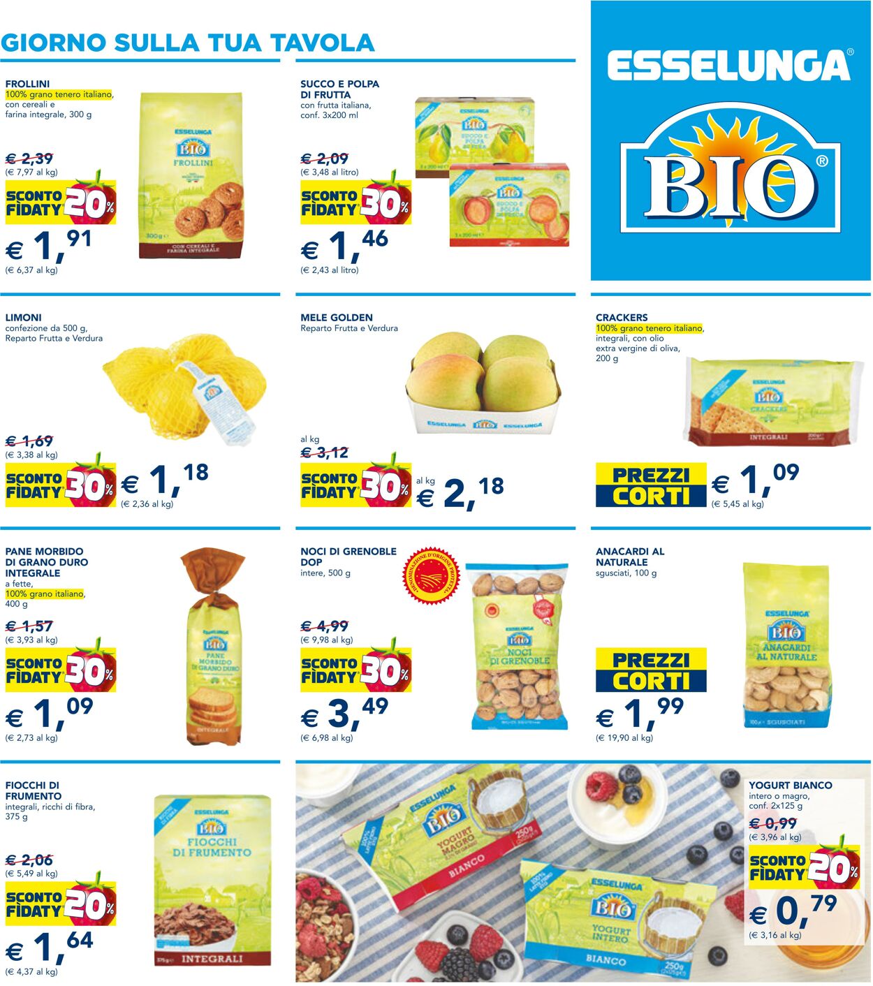 Volantino Esselunga 18.01.2024 - 31.01.2024