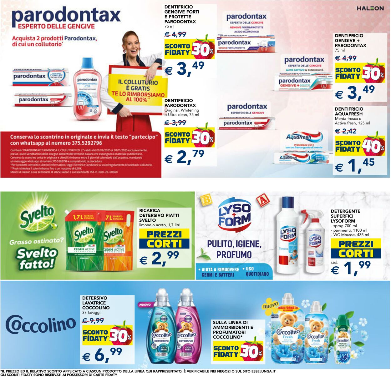 Volantino Esselunga 09.10.2025 - 22.10.2025