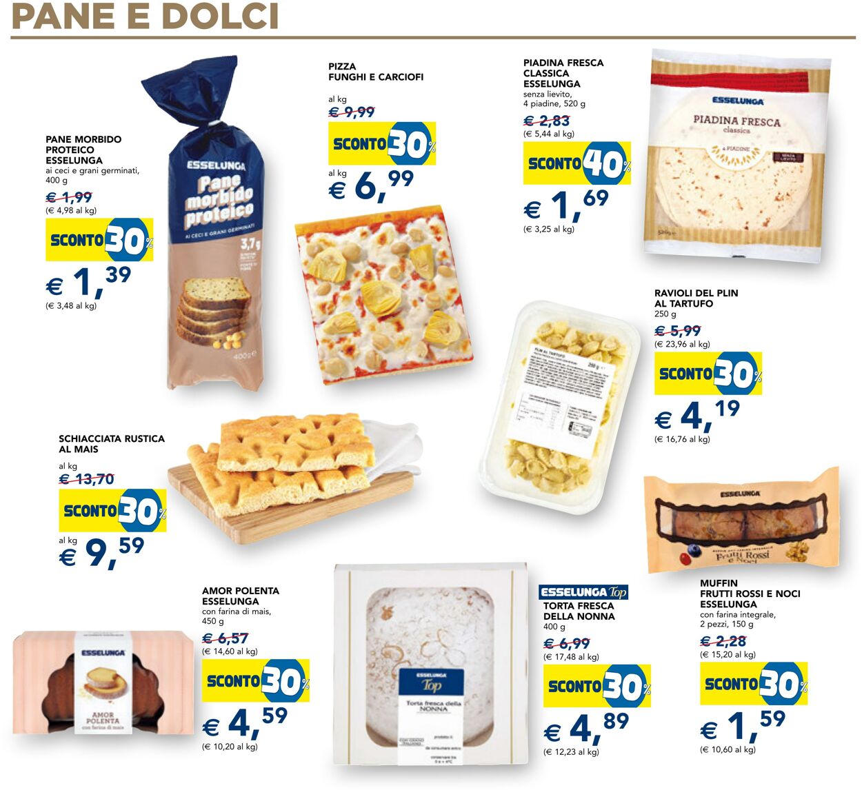 Volantino Esselunga 09.10.2025 - 22.10.2025