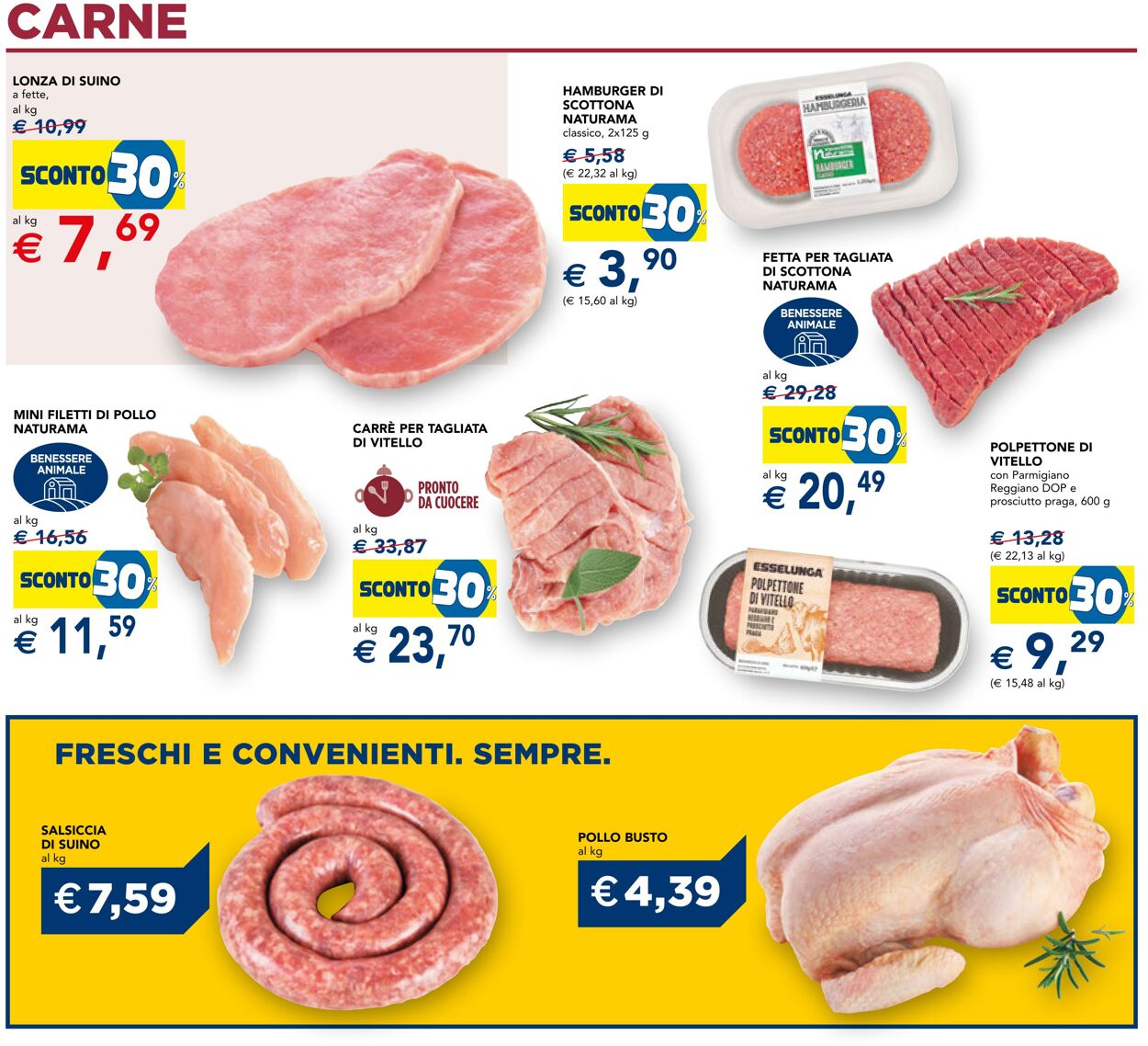 Volantino Esselunga 09.10.2025 - 22.10.2025