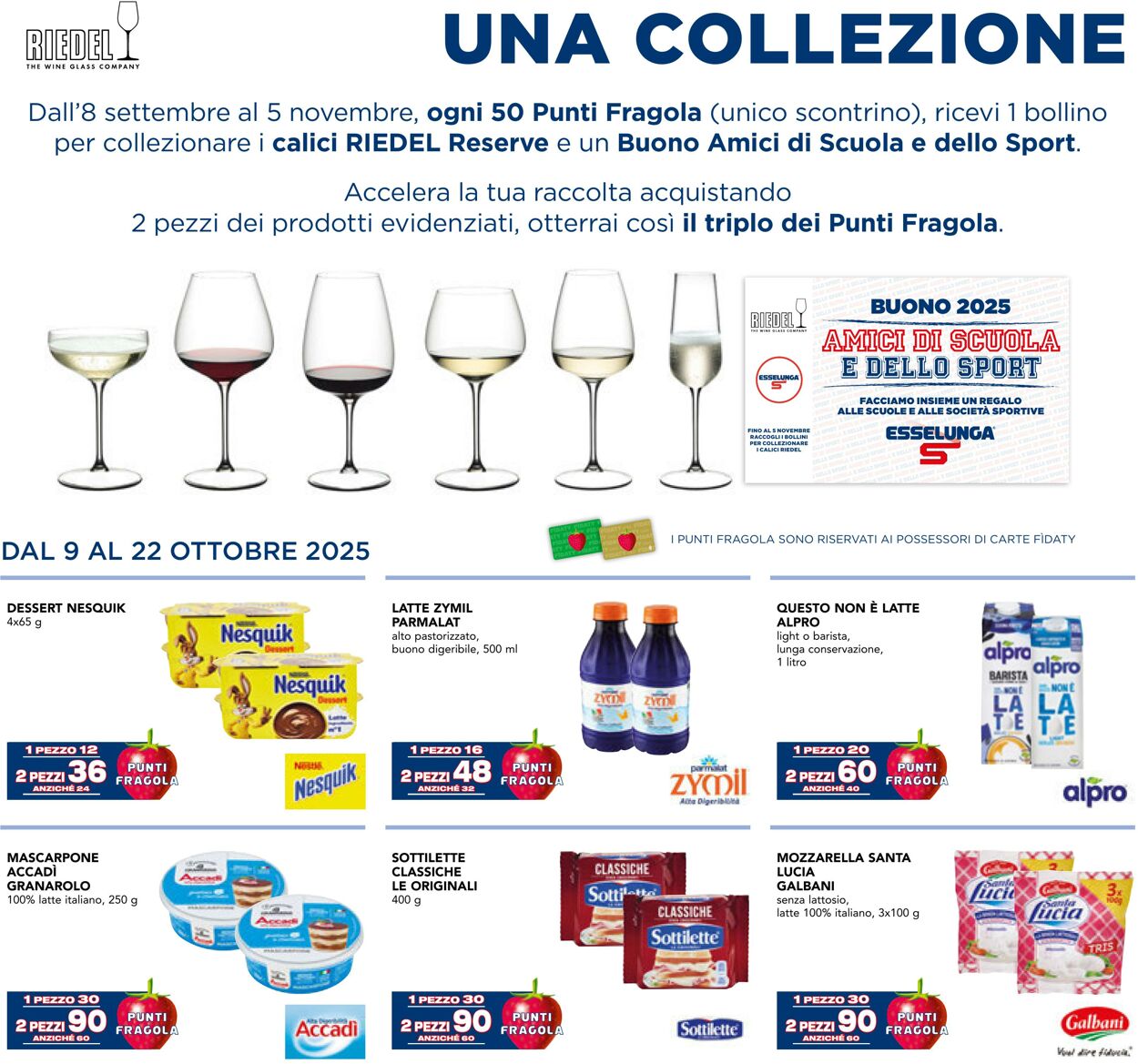 Volantino Esselunga 09.10.2025 - 22.10.2025