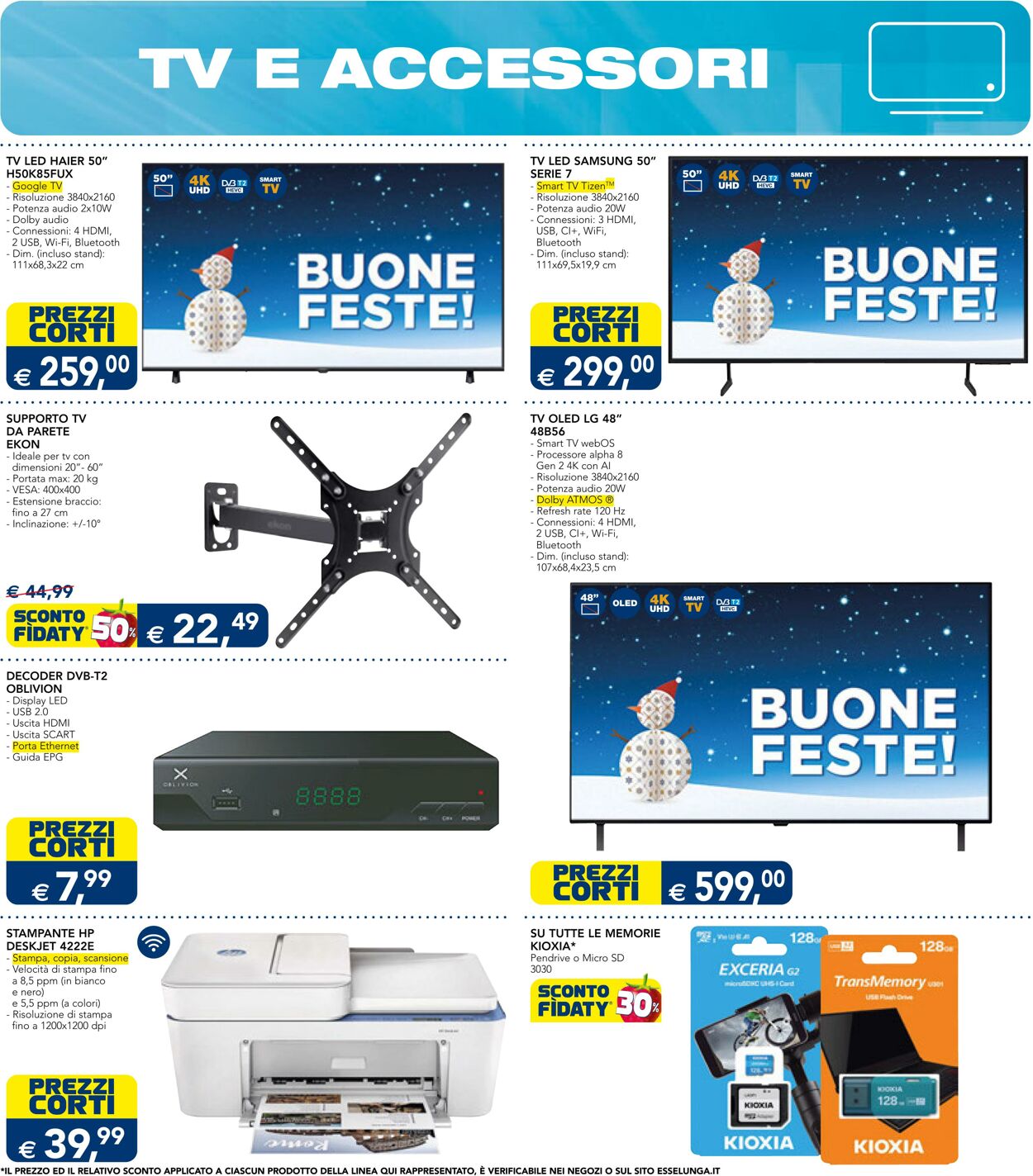 Volantino Esselunga 01.12.2025 - 31.12.2025