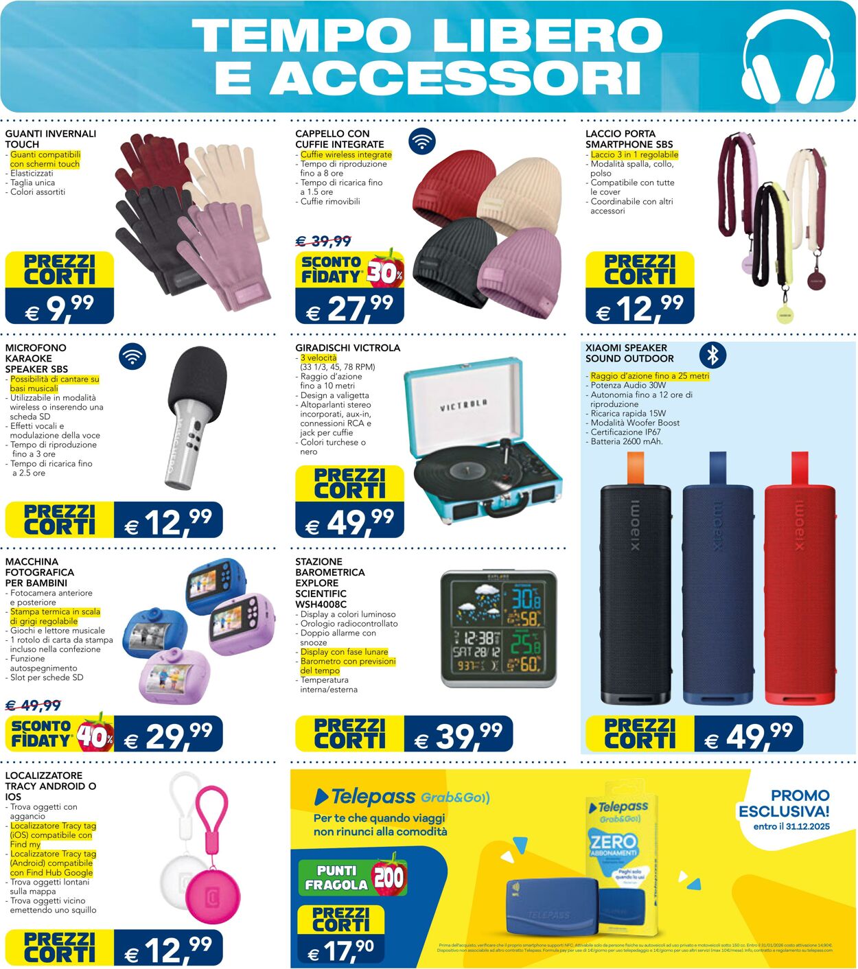 Volantino Esselunga 01.12.2025 - 31.12.2025