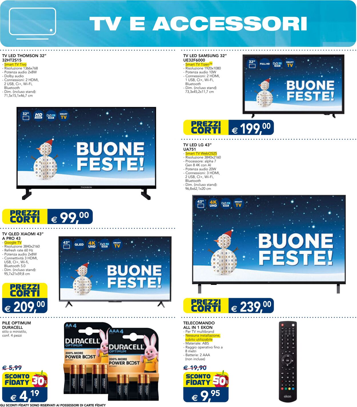 Volantino Esselunga 01.12.2025 - 31.12.2025