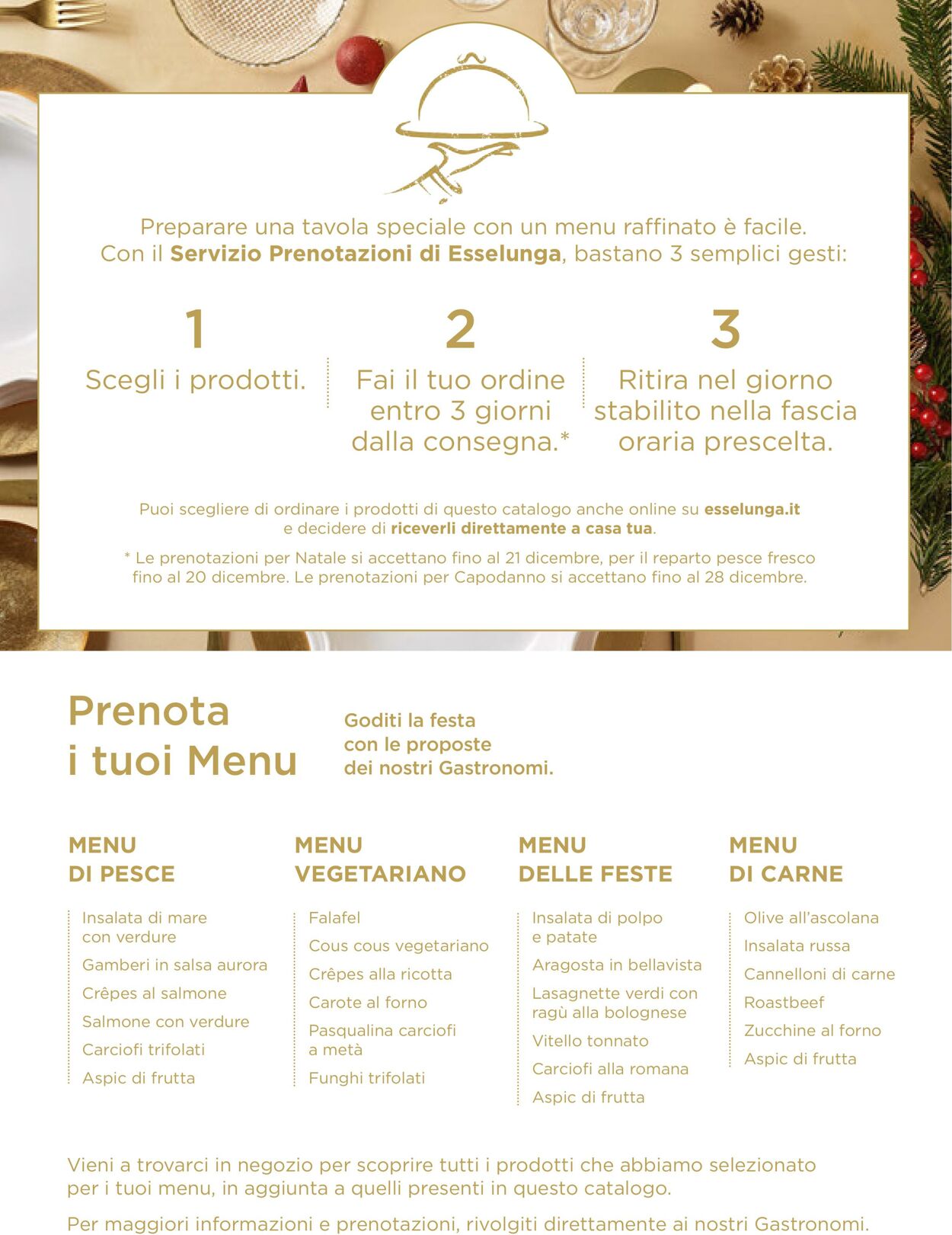 Volantino Esselunga 01.12.2025 - 31.12.2025