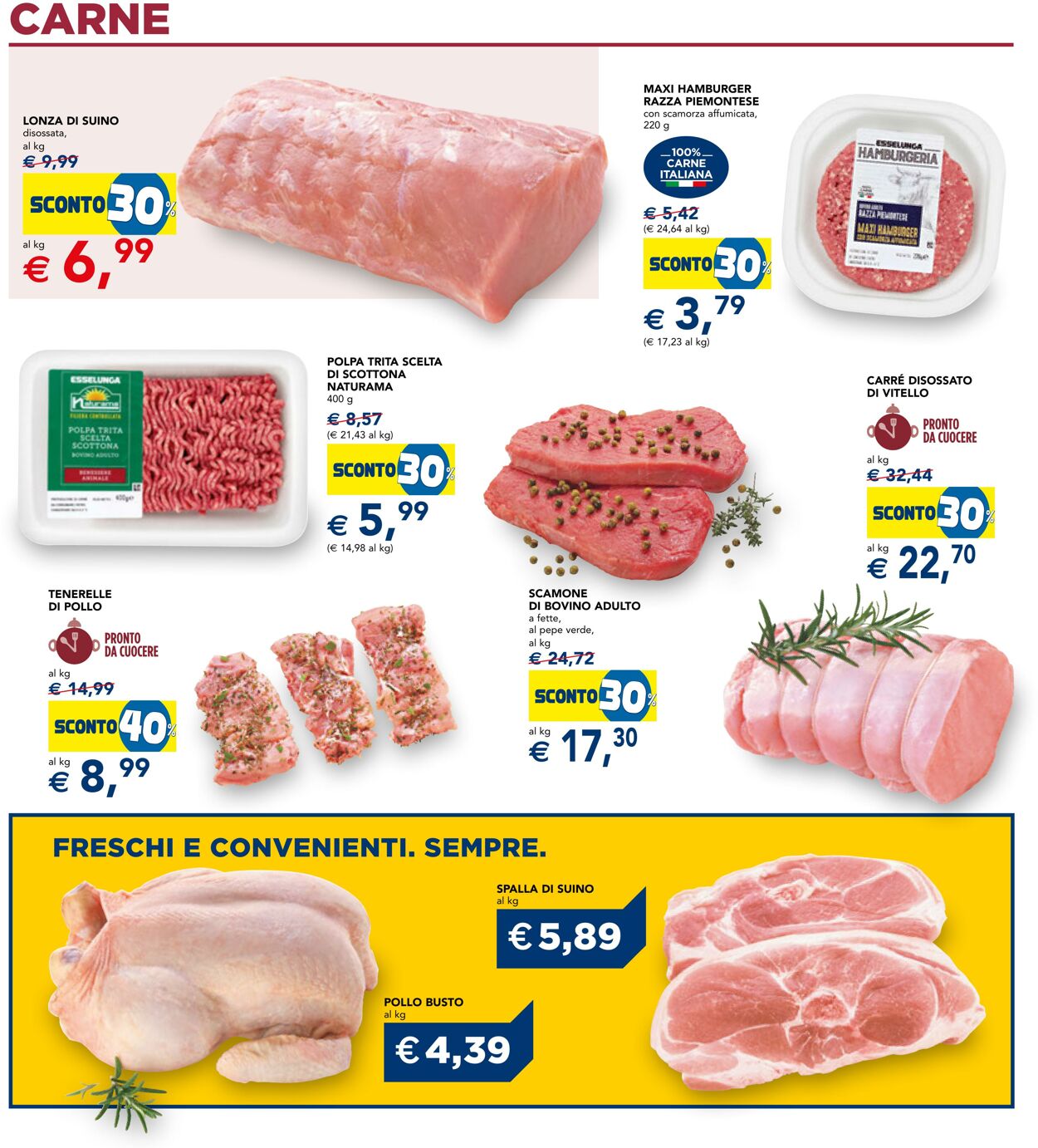 Volantino Esselunga 17.11.2025 - 30.11.2025