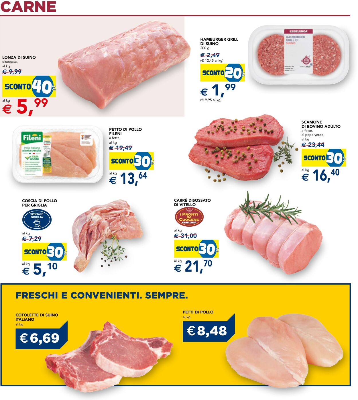 Volantino Esselunga 11.09.2025 - 25.09.2025