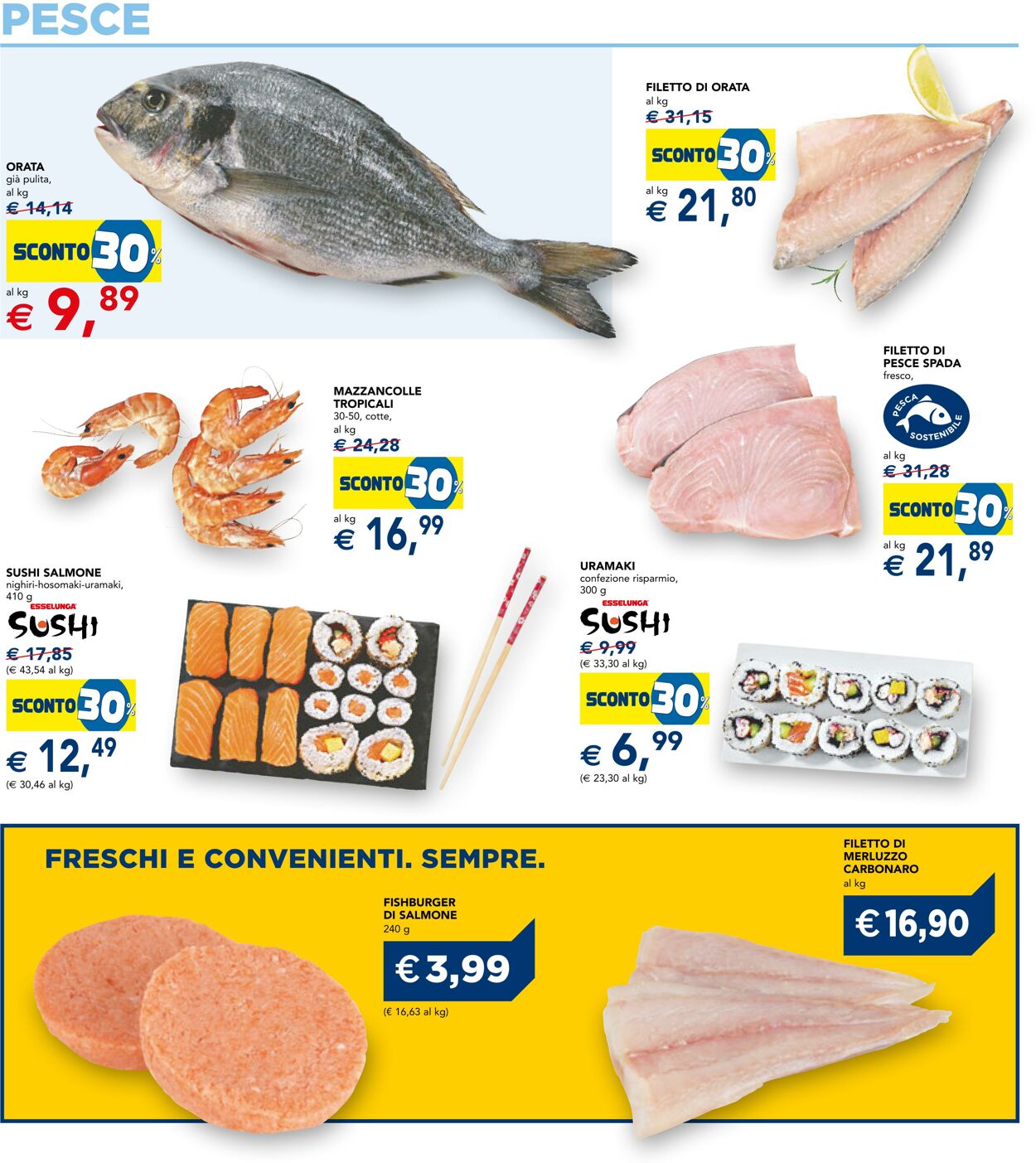 Volantino Esselunga 11.09.2025 - 25.09.2025