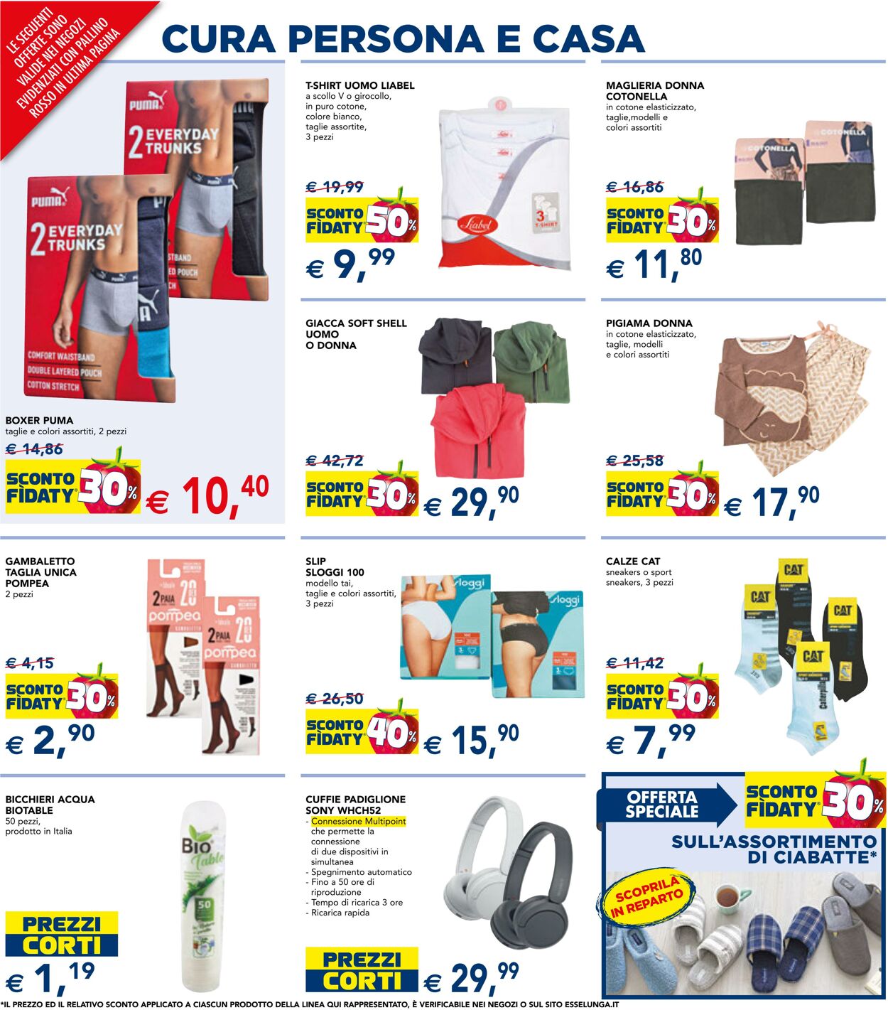 Volantino Esselunga 23.10.2025 - 06.11.2025