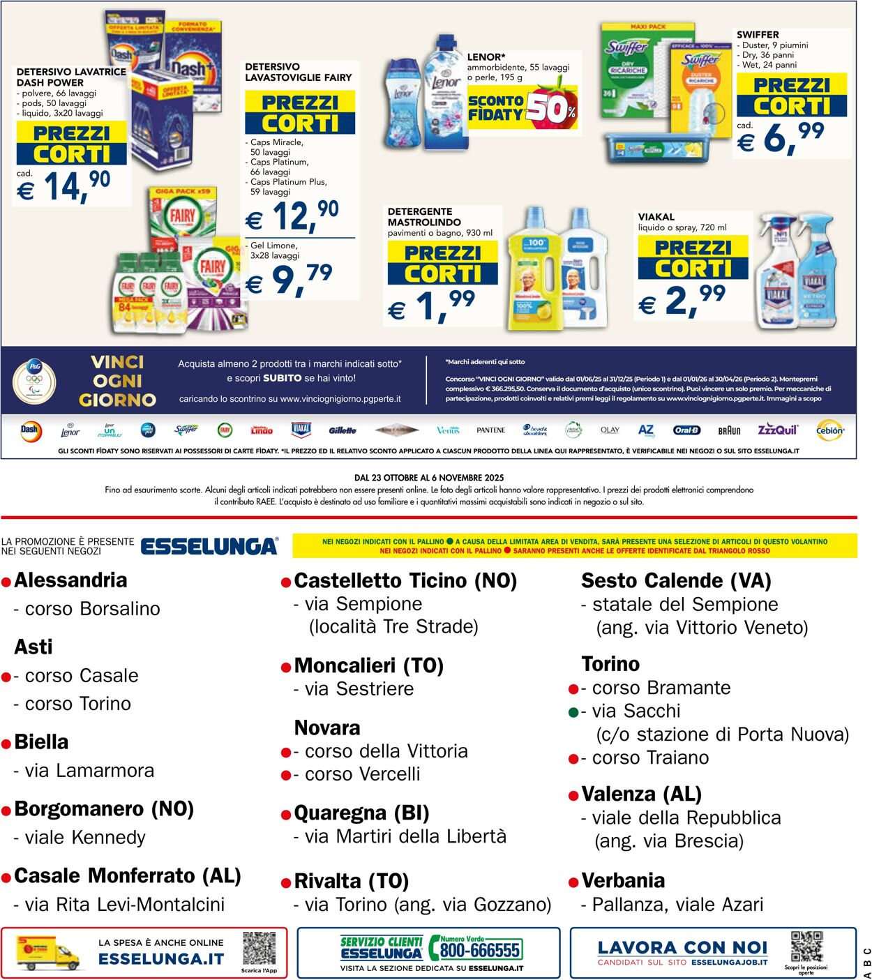 Volantino Esselunga 23.10.2025 - 06.11.2025