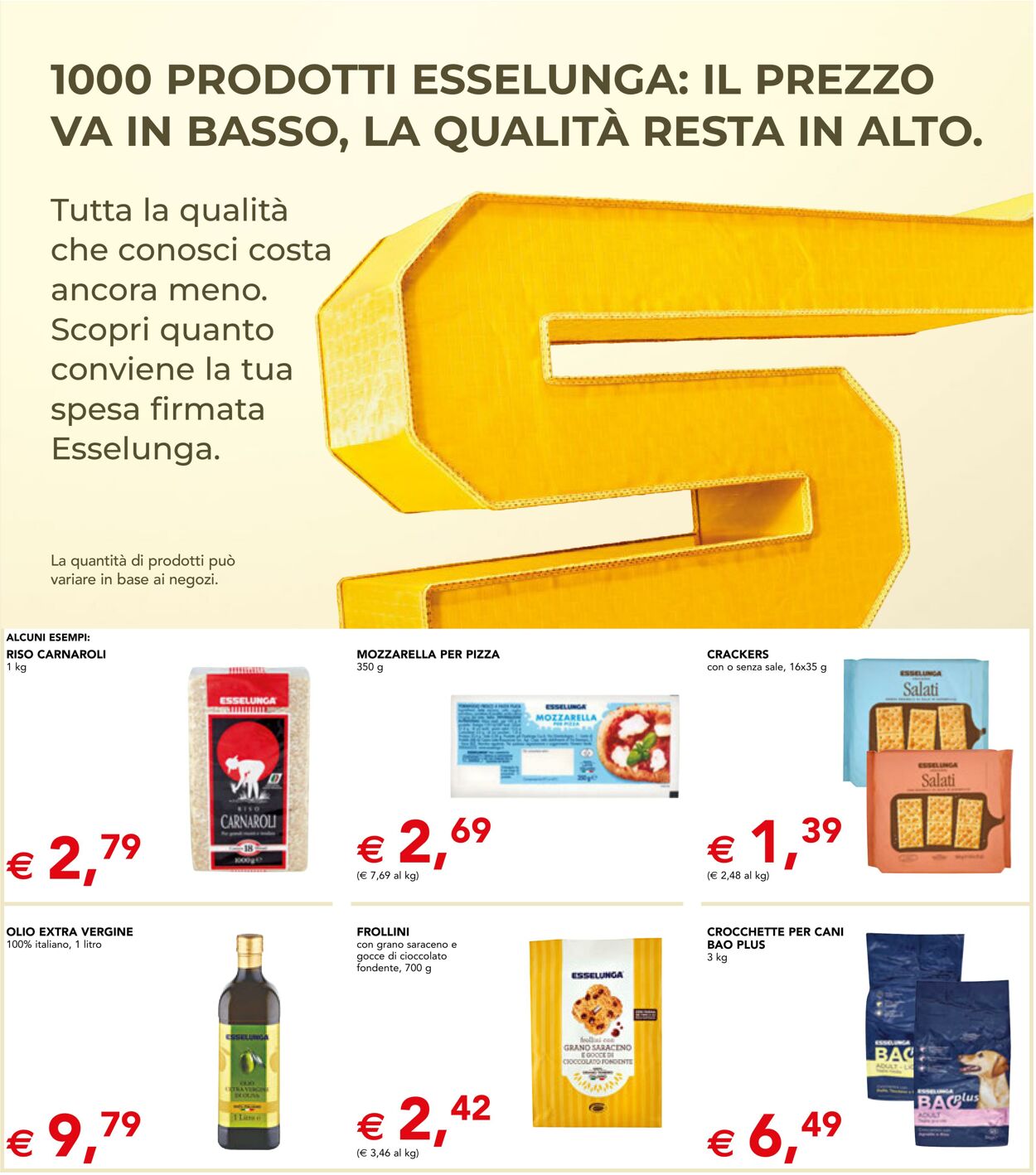 Volantino Esselunga 23.10.2025 - 06.11.2025