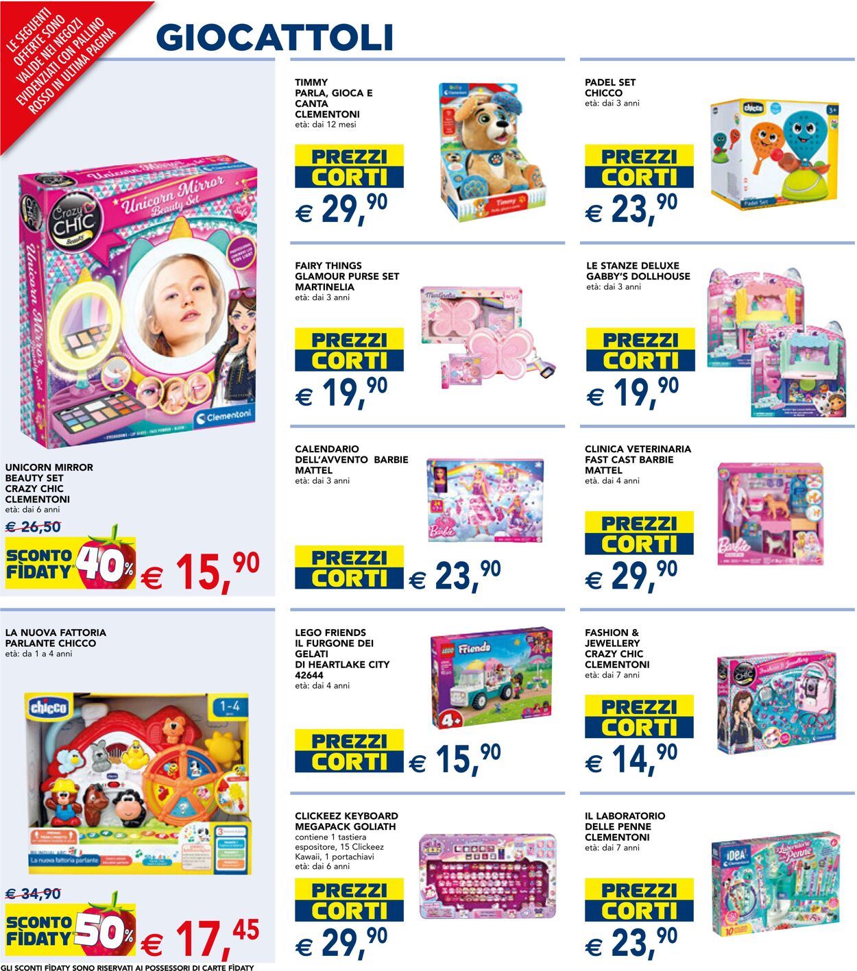 Volantino Esselunga 23.10.2025 - 06.11.2025