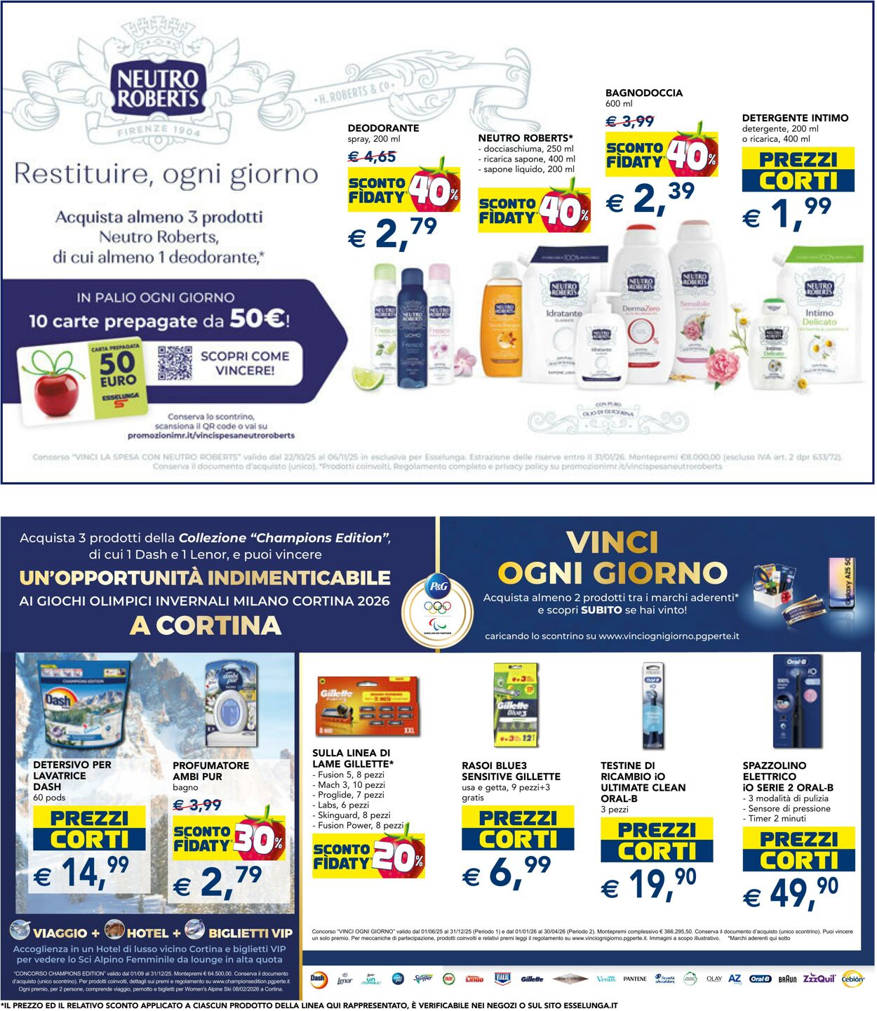 Volantino Esselunga 23.10.2025 - 06.11.2025