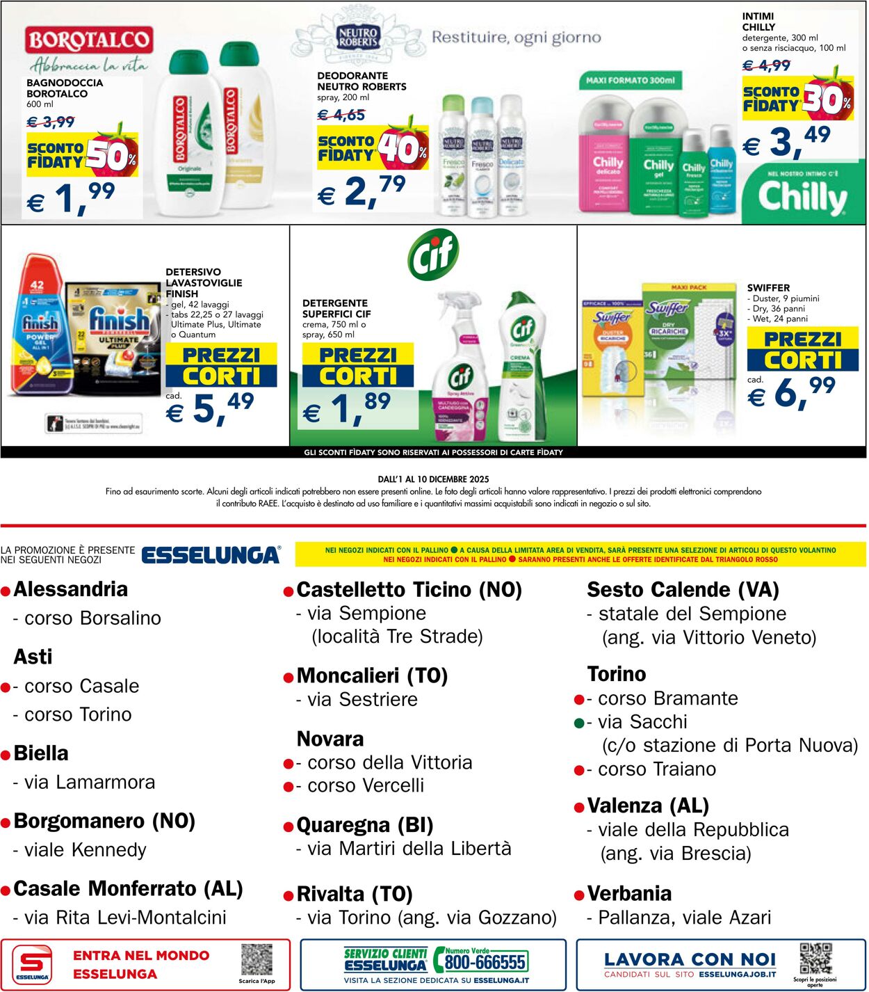 Volantino Esselunga 01.12.2025 - 10.12.2025