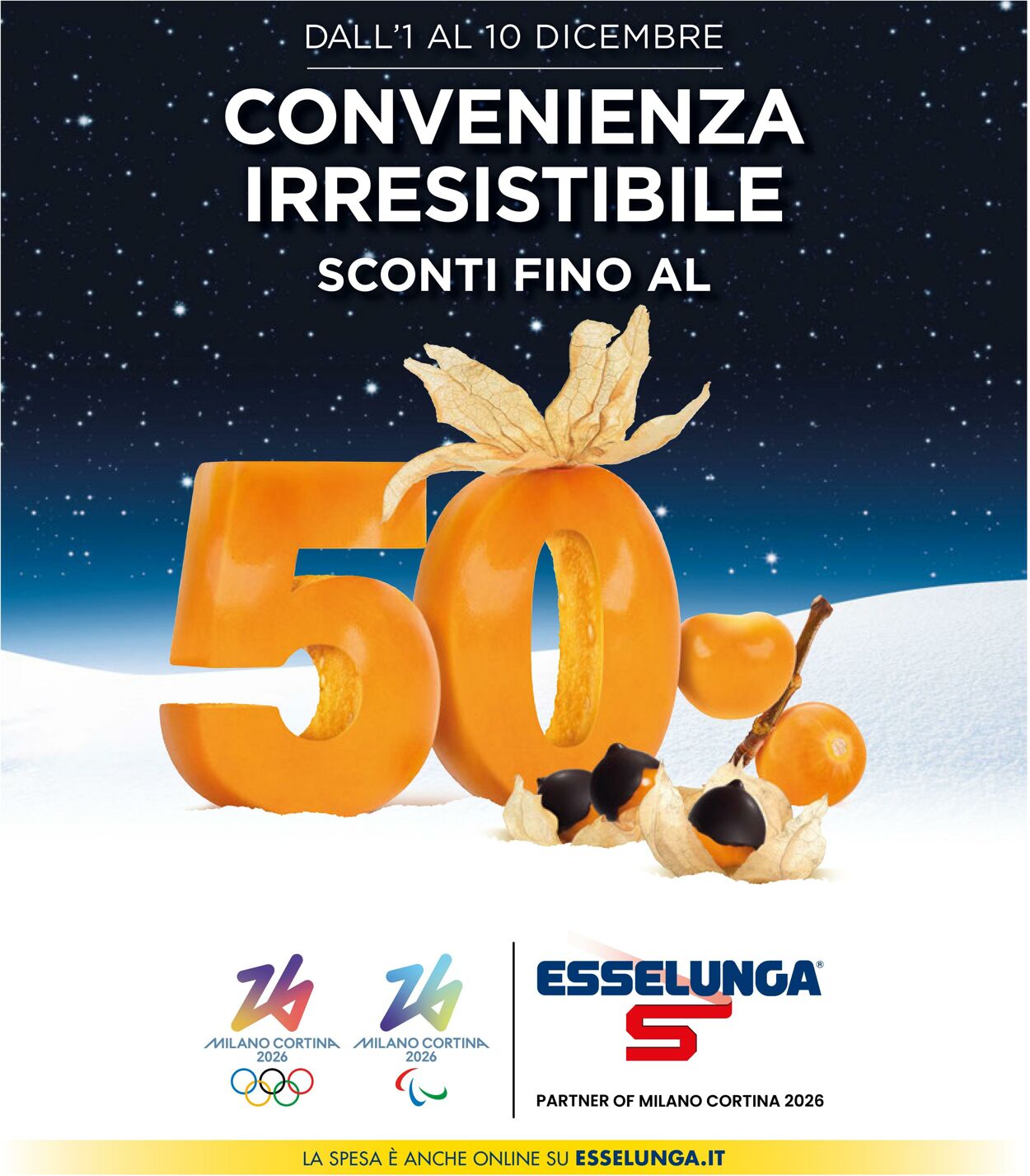Volantino Esselunga 01.12.2025 - 10.12.2025
