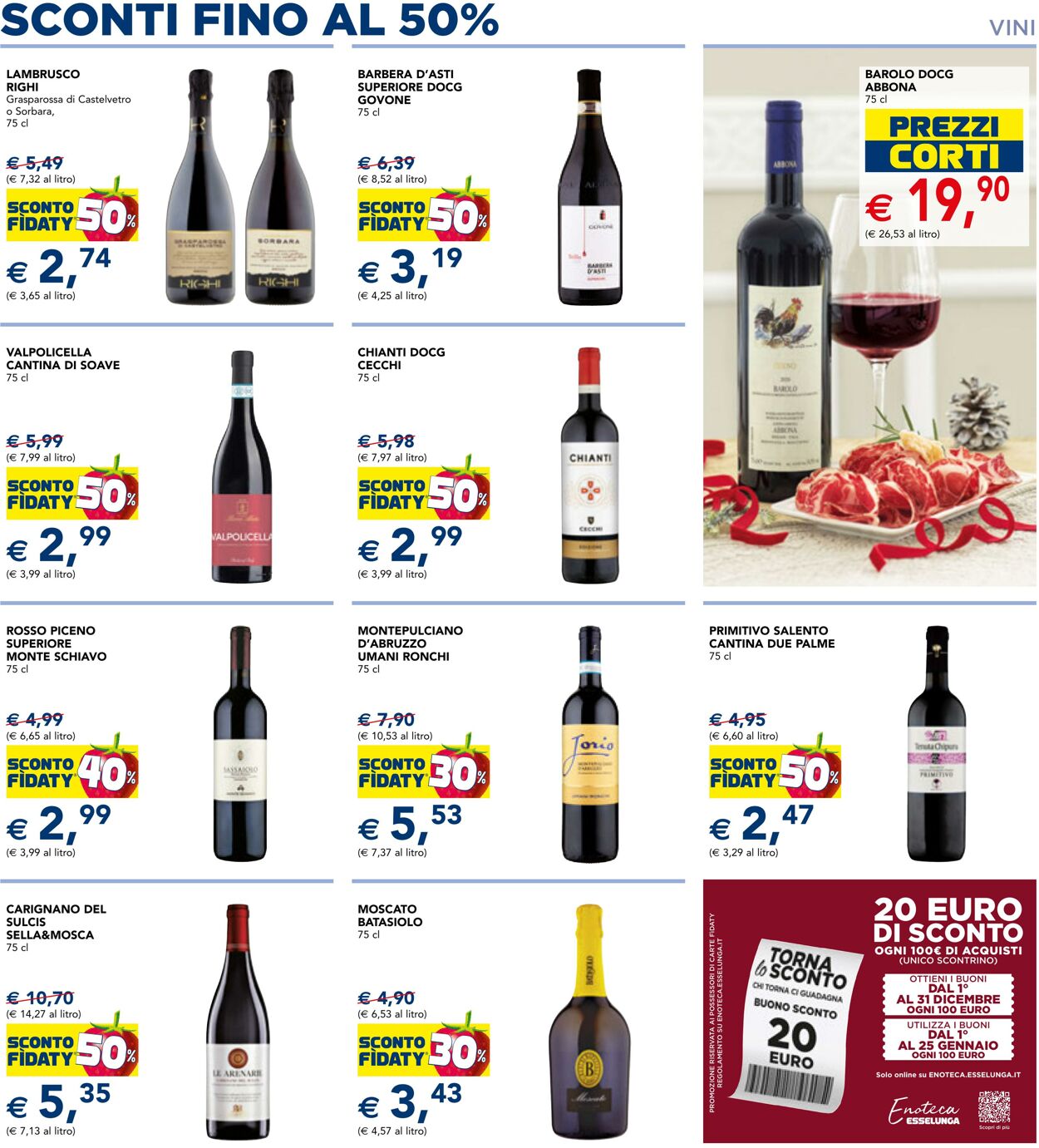 Volantino Esselunga 01.12.2025 - 10.12.2025