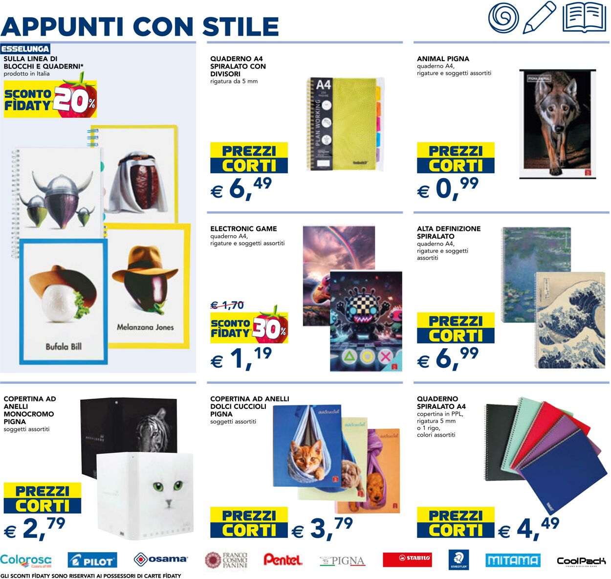 Volantino Esselunga 25.08.2025 - 10.09.2025