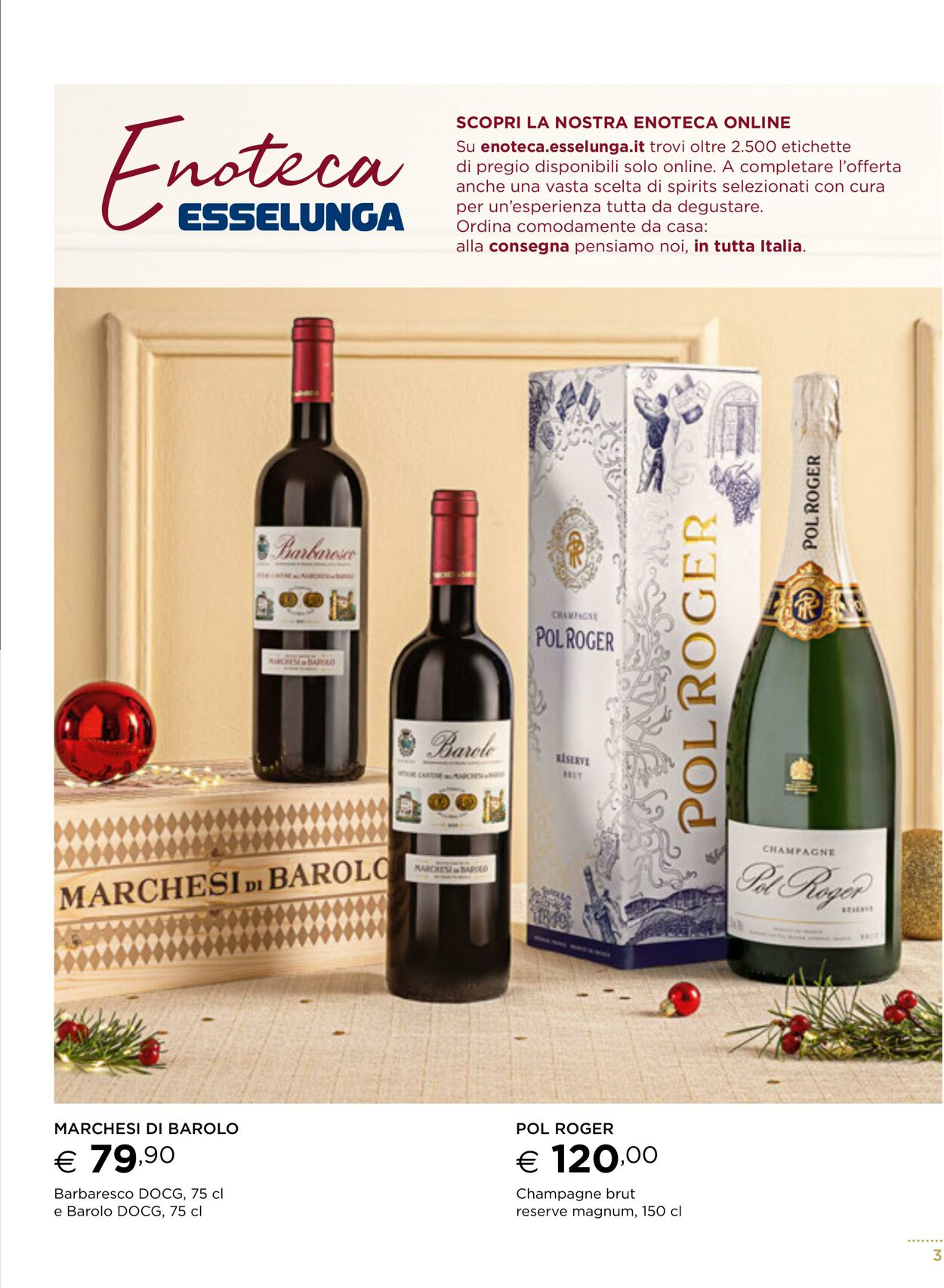 Volantino Esselunga 13.11.2025 - 31.12.2025