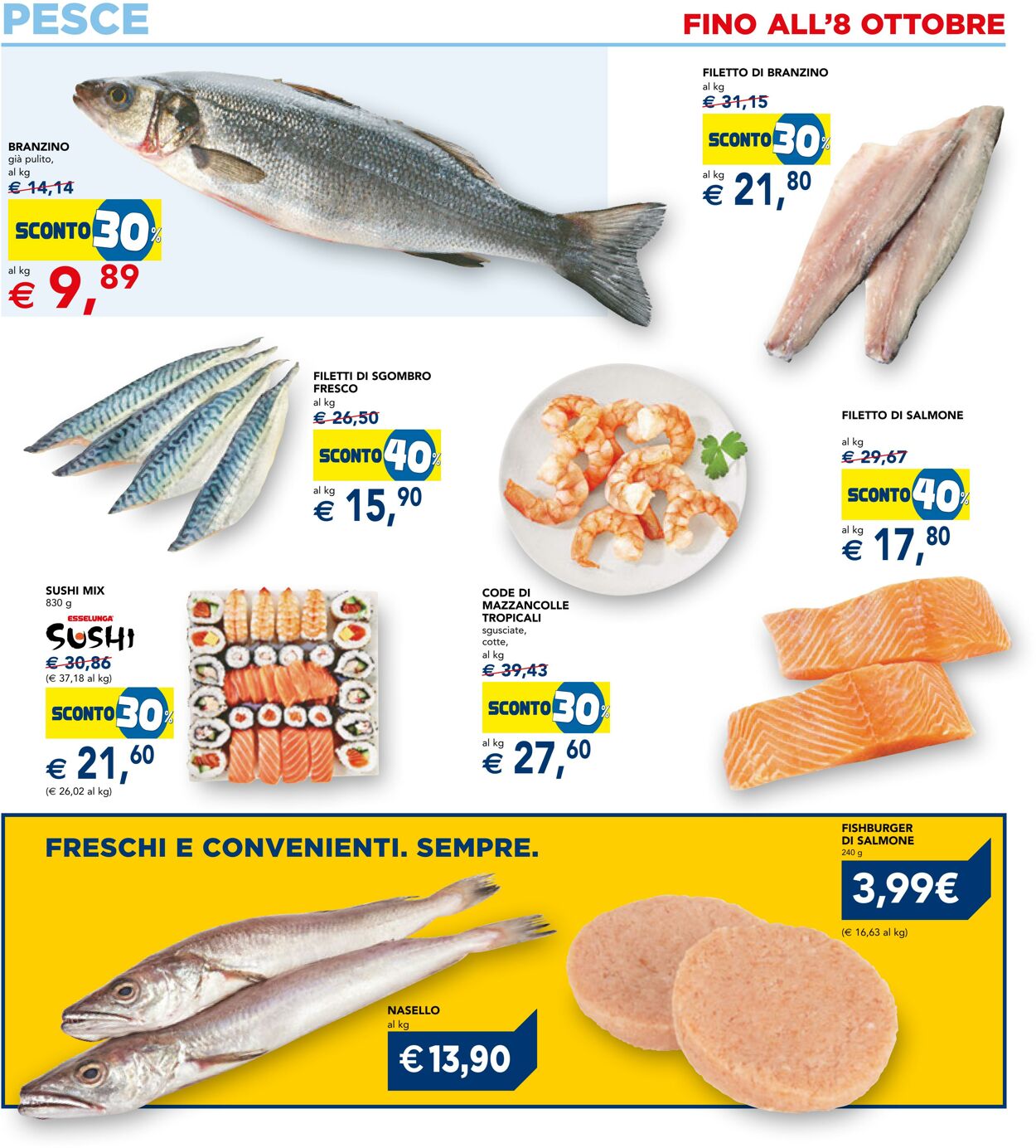 Volantino Esselunga 26.09.2025 - 05.10.2025