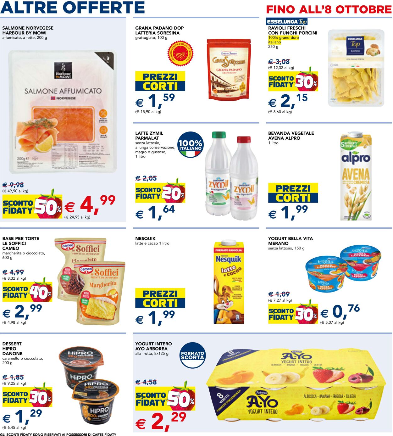 Volantino Esselunga 26.09.2025 - 05.10.2025