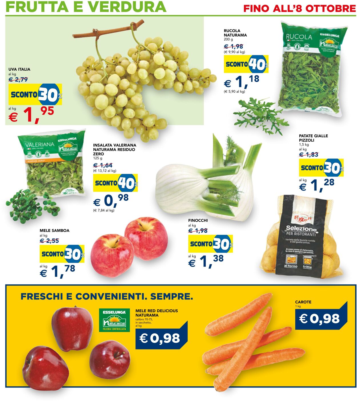 Volantino Esselunga 26.09.2025 - 05.10.2025