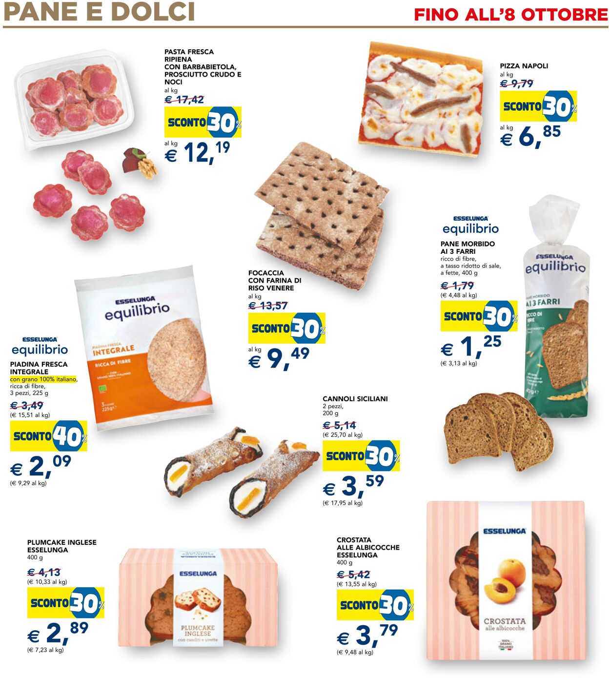 Volantino Esselunga 26.09.2025 - 05.10.2025