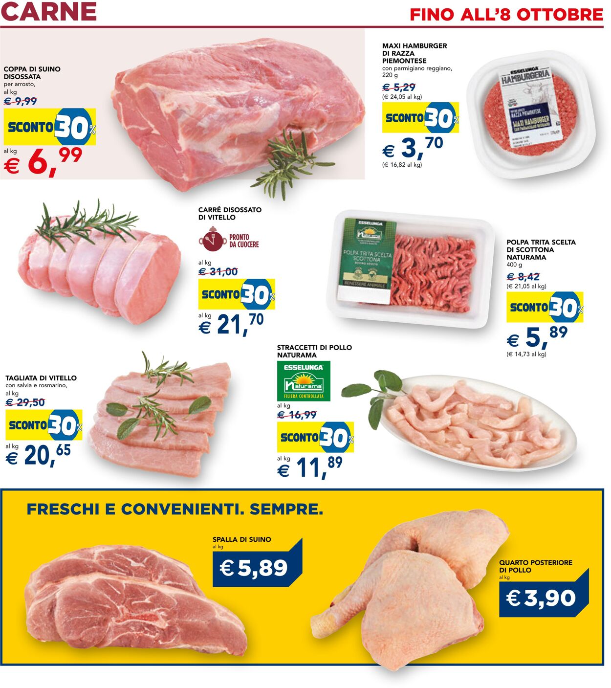 Volantino Esselunga 26.09.2025 - 05.10.2025