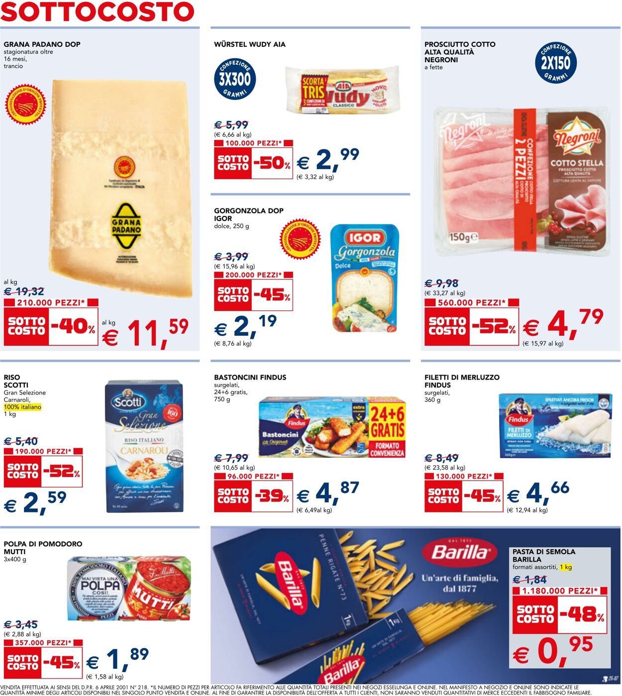 Volantino Esselunga 26.09.2025 - 05.10.2025