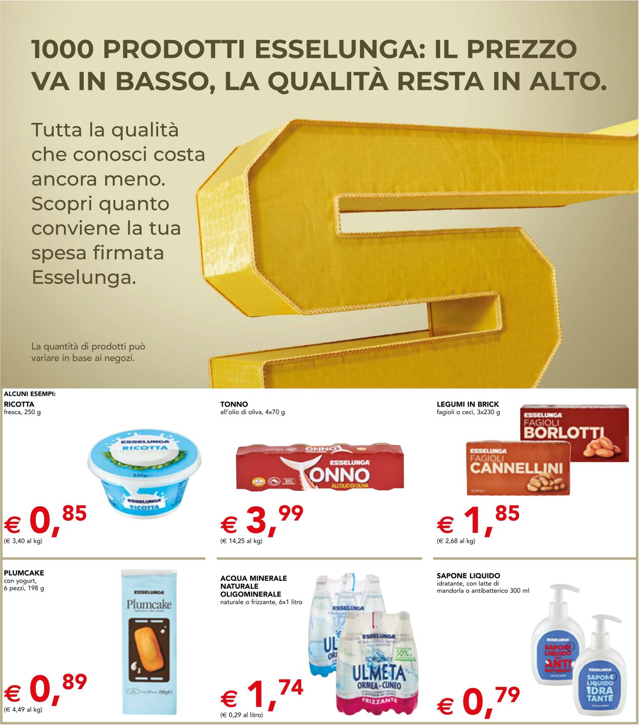 Volantino Esselunga 26.09.2025 - 05.10.2025