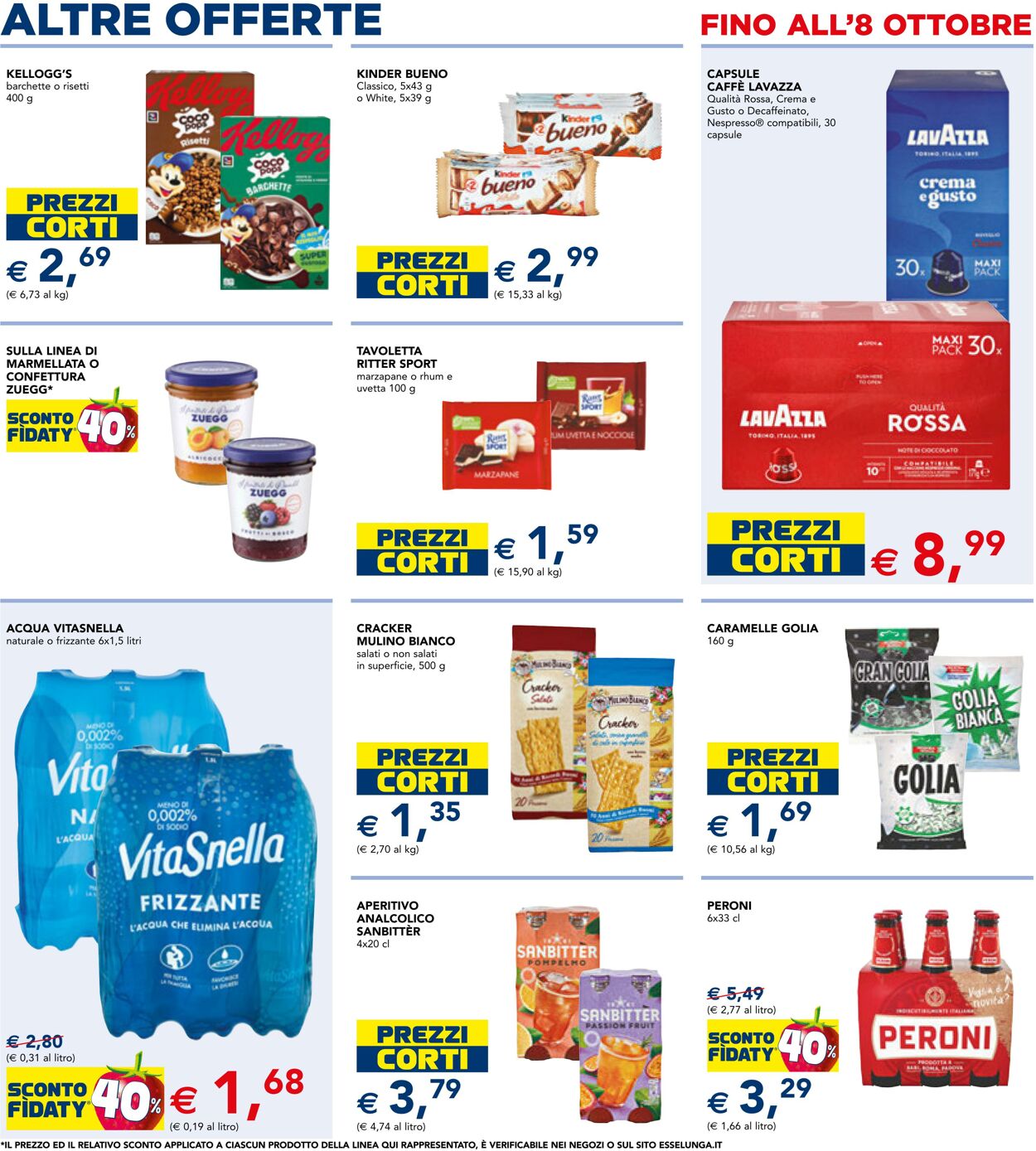 Volantino Esselunga 26.09.2025 - 05.10.2025