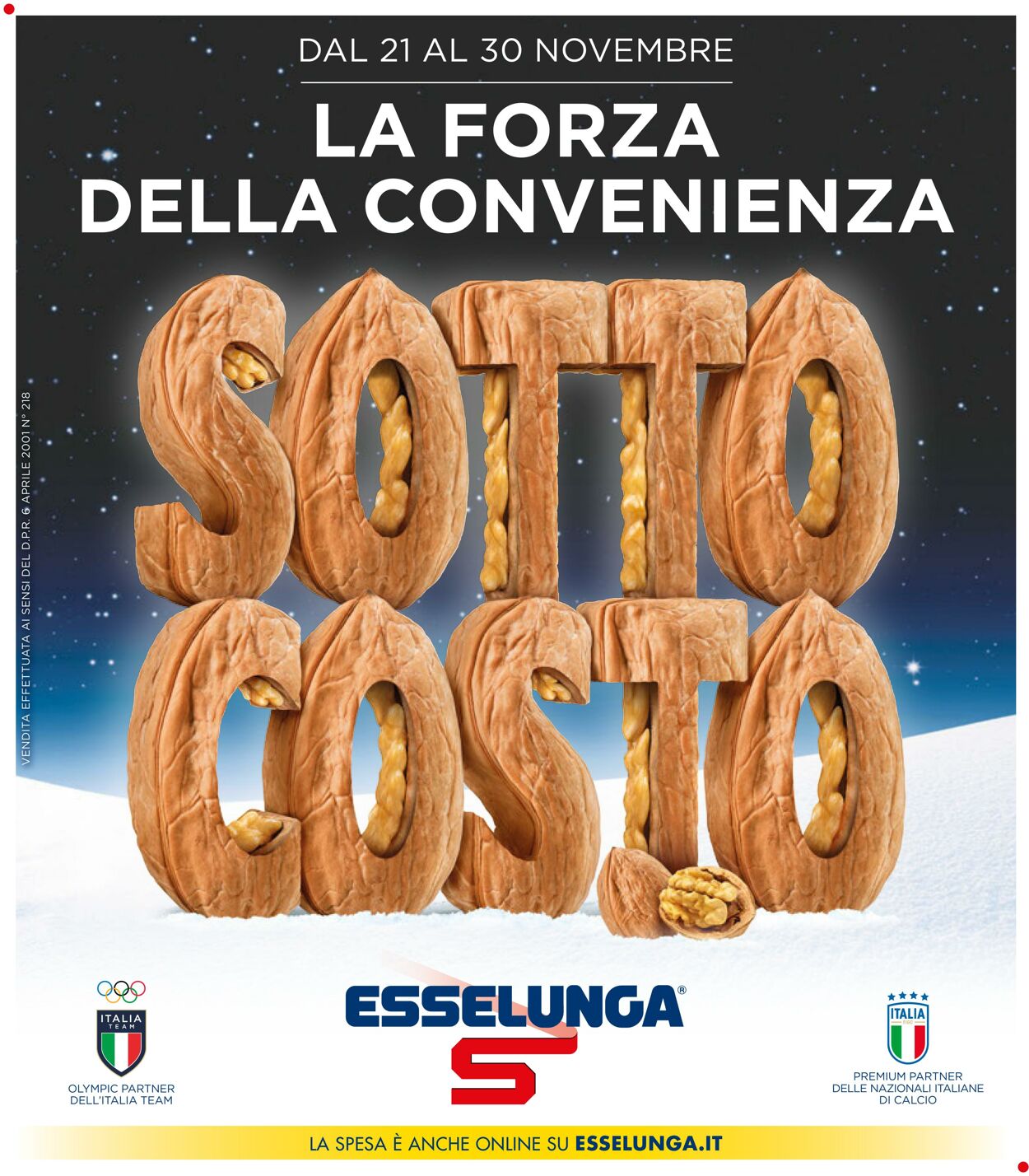 Volantino Esselunga 21.11.2024 - 30.11.2024