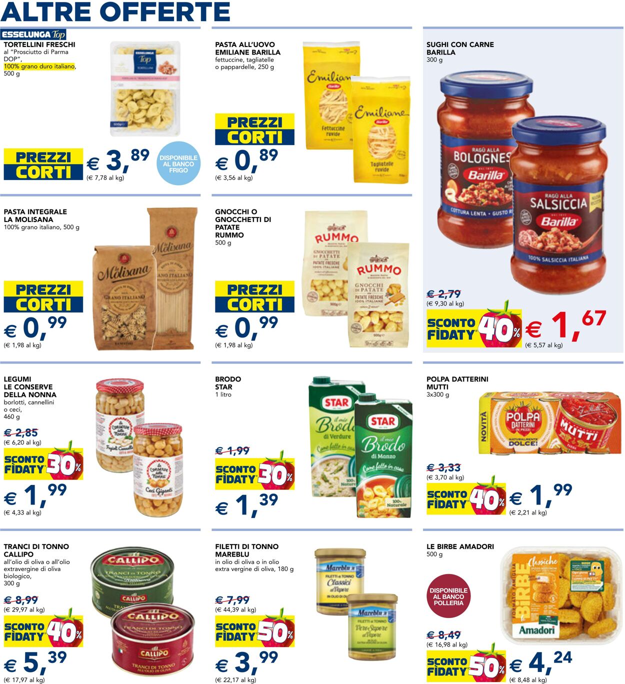 Volantino Esselunga 07.11.2025 - 16.11.2025