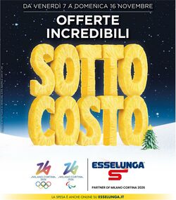 Volantino Esselunga 07.11.2025 - 16.11.2025