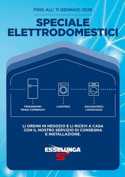 Volantino Esselunga 28.11.2025 - 11.01.2026