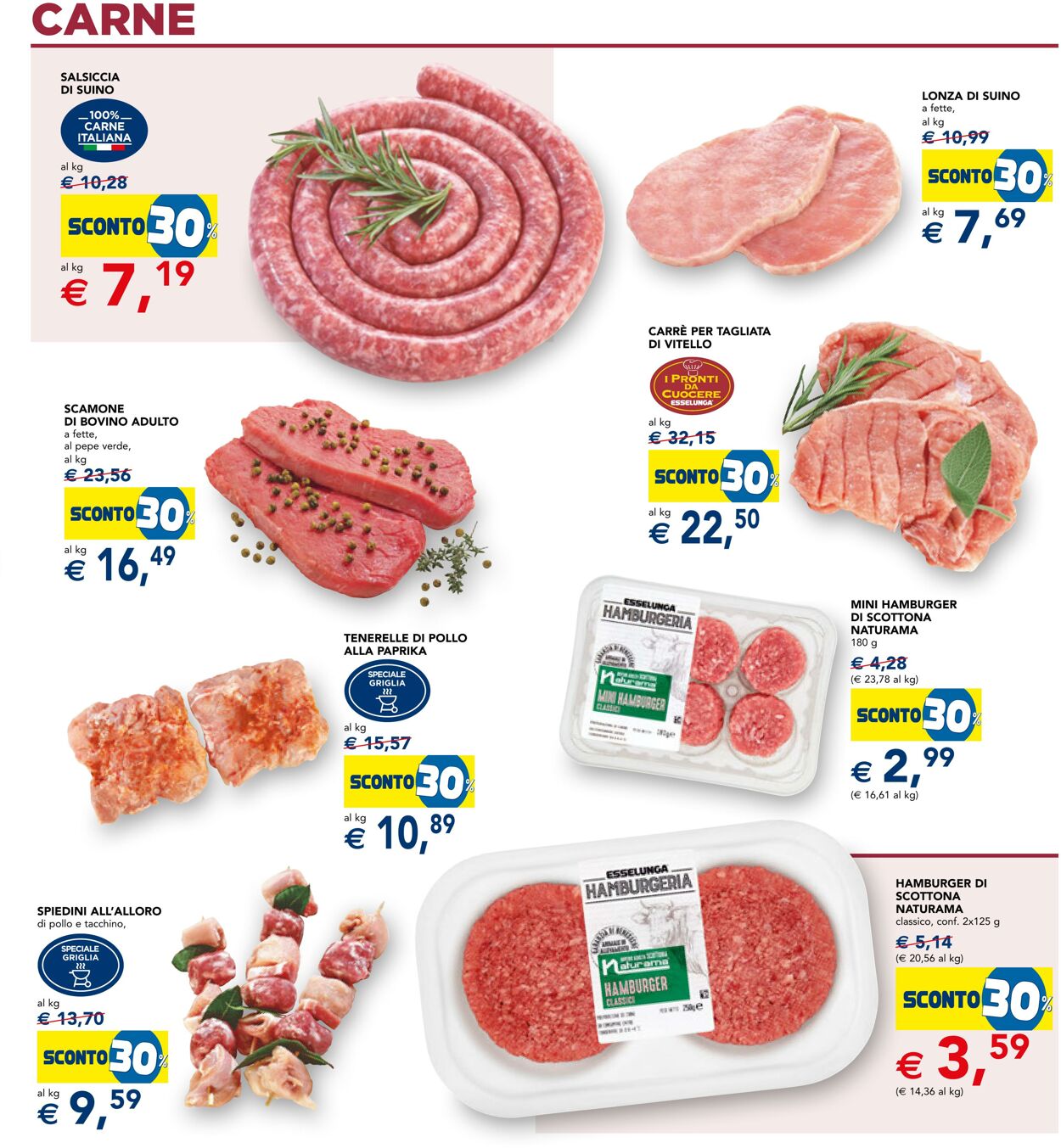 Volantino Esselunga 28.08.2025 - 10.09.2025