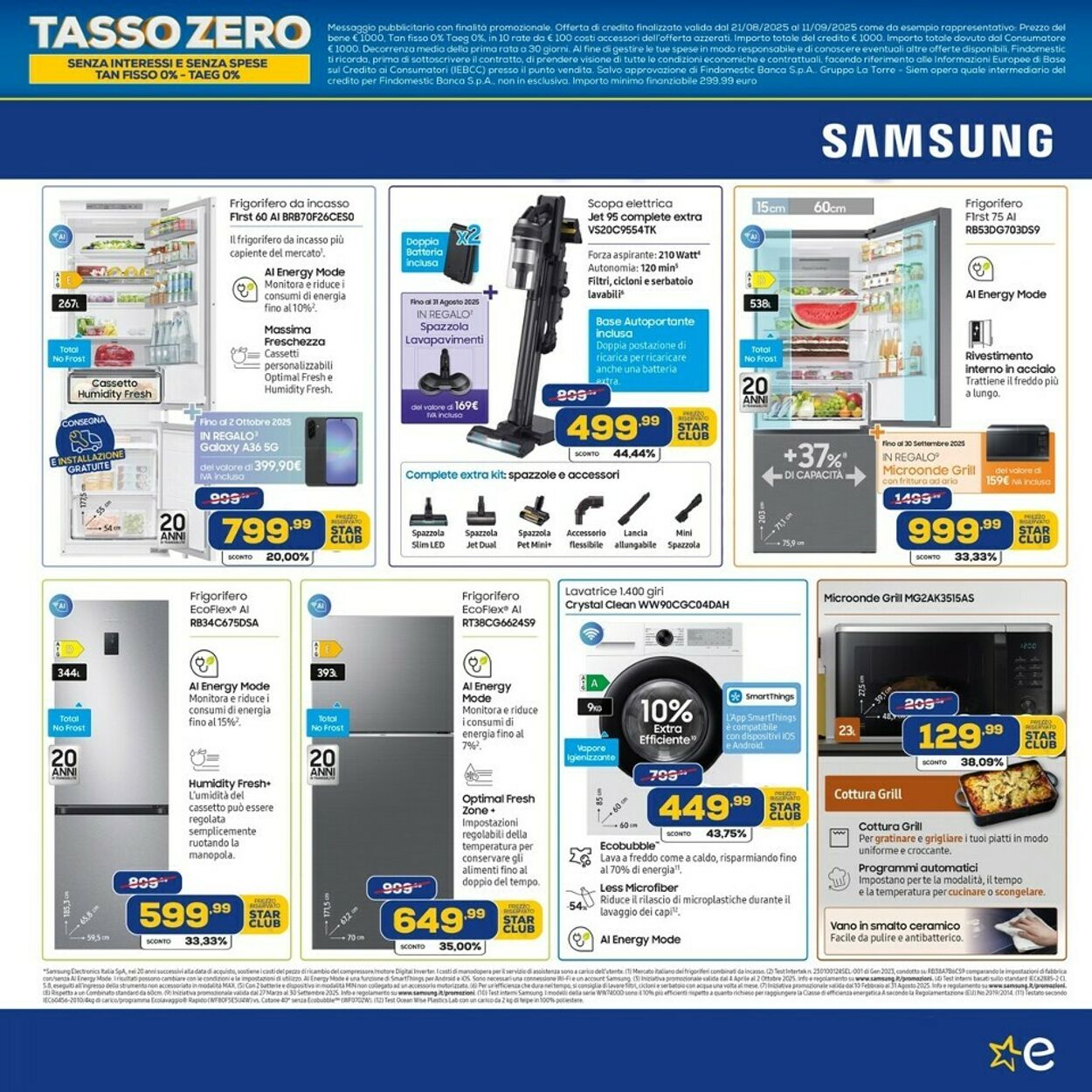 Volantino Euronics 21.08.2025 - 11.09.2025
