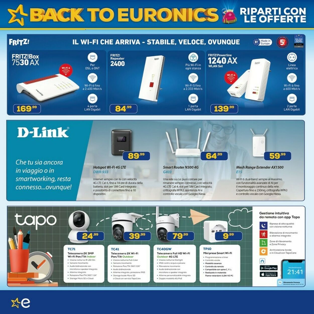 Volantino Euronics 21.08.2025 - 11.09.2025
