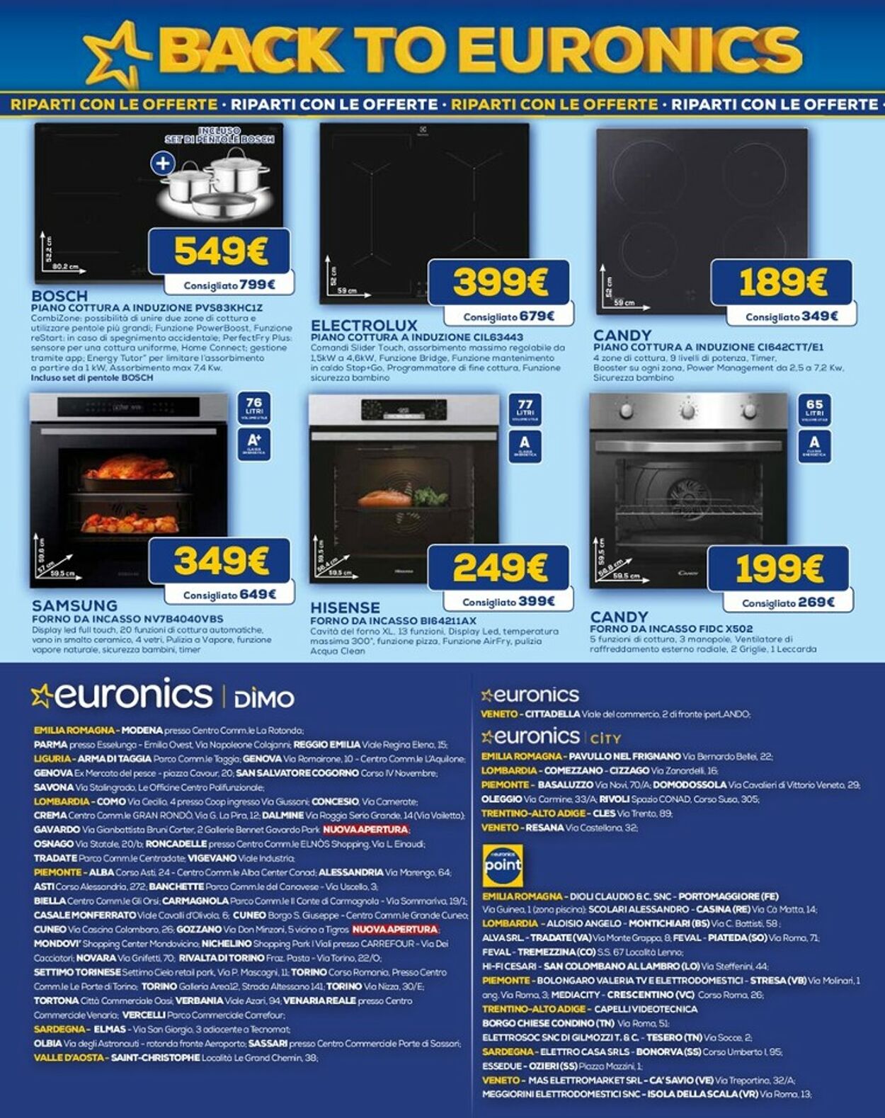 Volantino Euronics 22.08.2024 - 11.09.2024