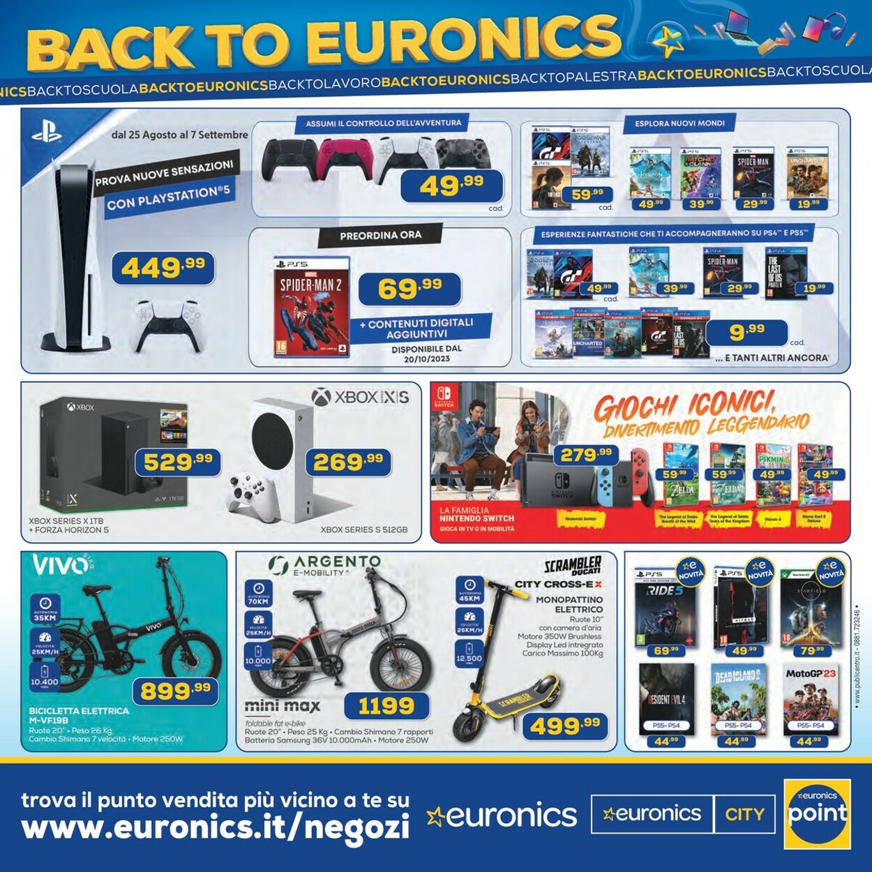 Volantino Euronics 24.08.2023 - 13.09.2023