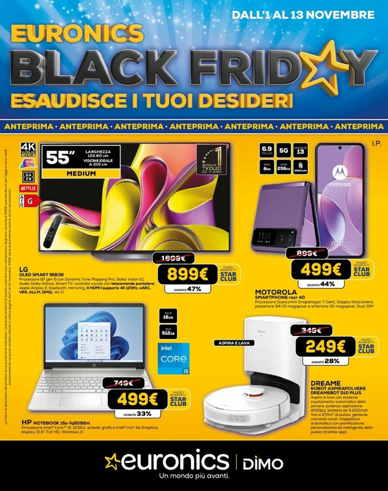 Volantino Euronics 01.11.2024 - 13.11.2024